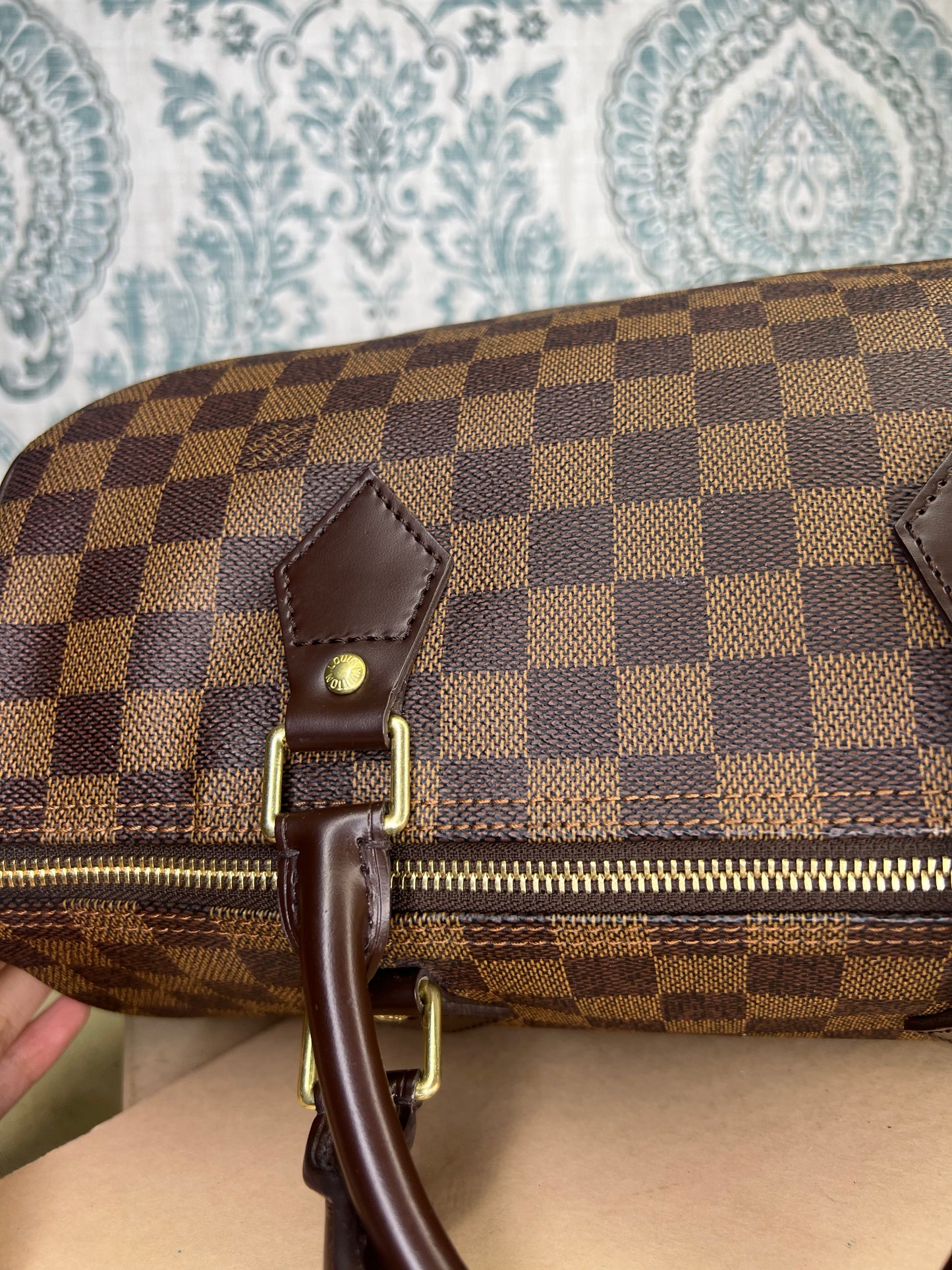 Louis Vuitton Speedy 30 Damier Ebene