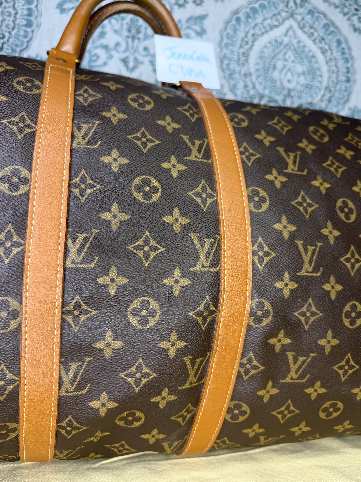 Louis Vuitton French Company Keepall 55