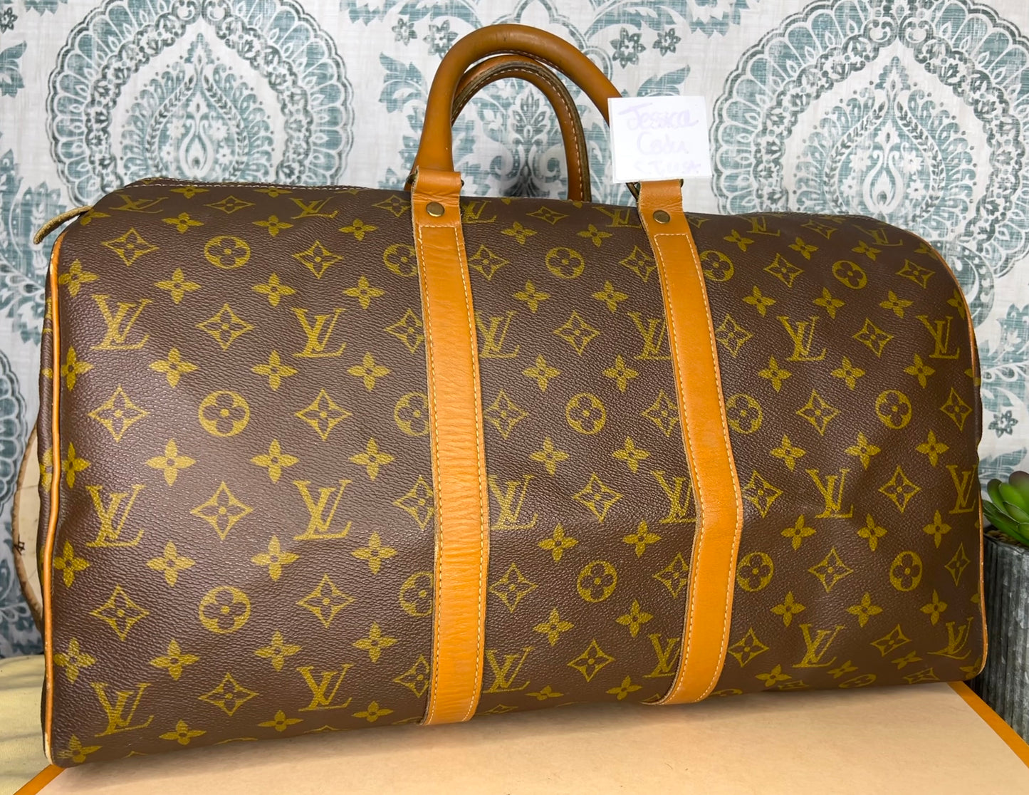 Louis Vuitton French Company Keepall 45 Bon Voyage Bazaar Beverly Hills
