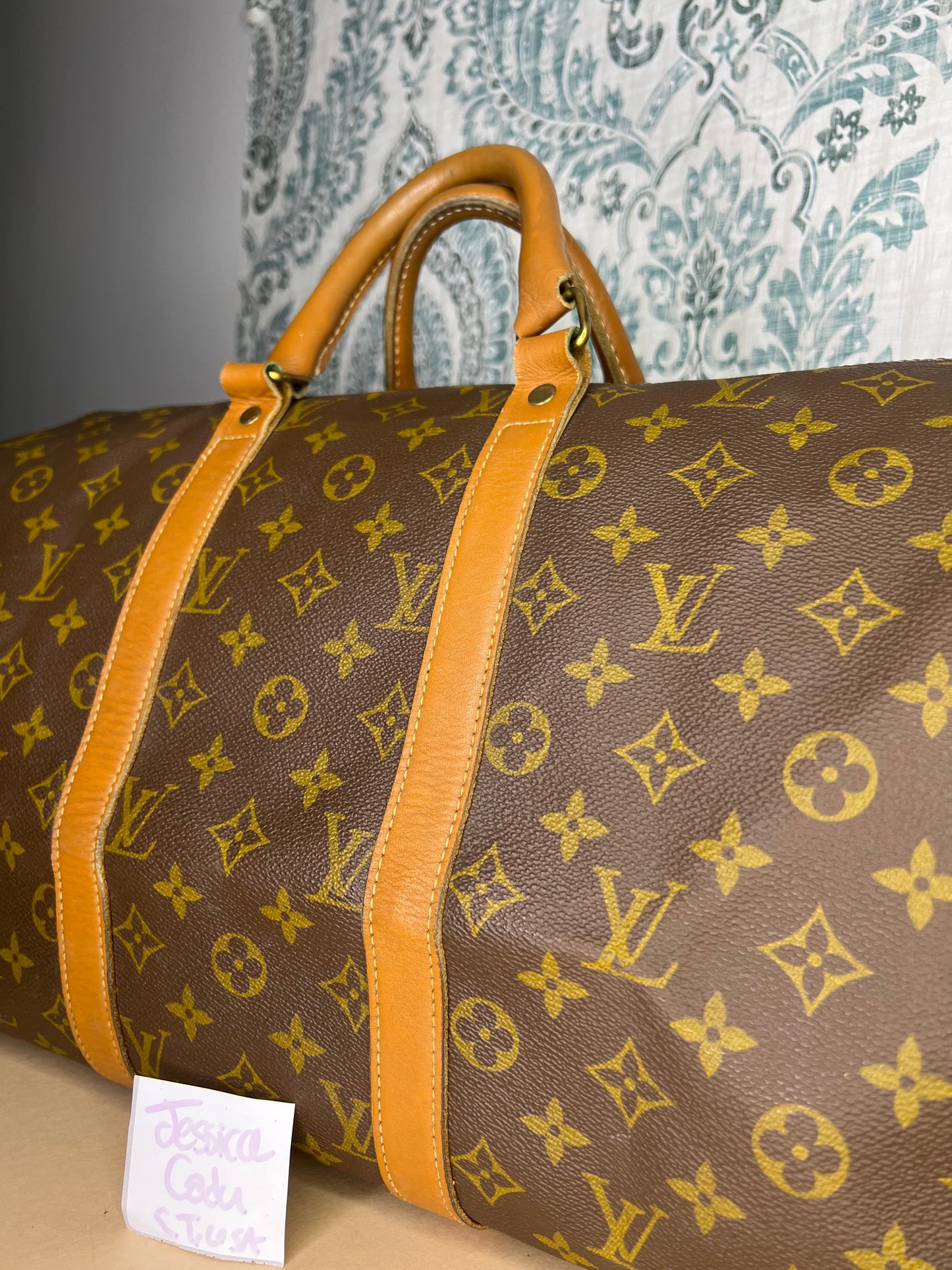 Louis Vuitton French Company Keepall 45 Bon Voyage Bazaar Beverly Hills