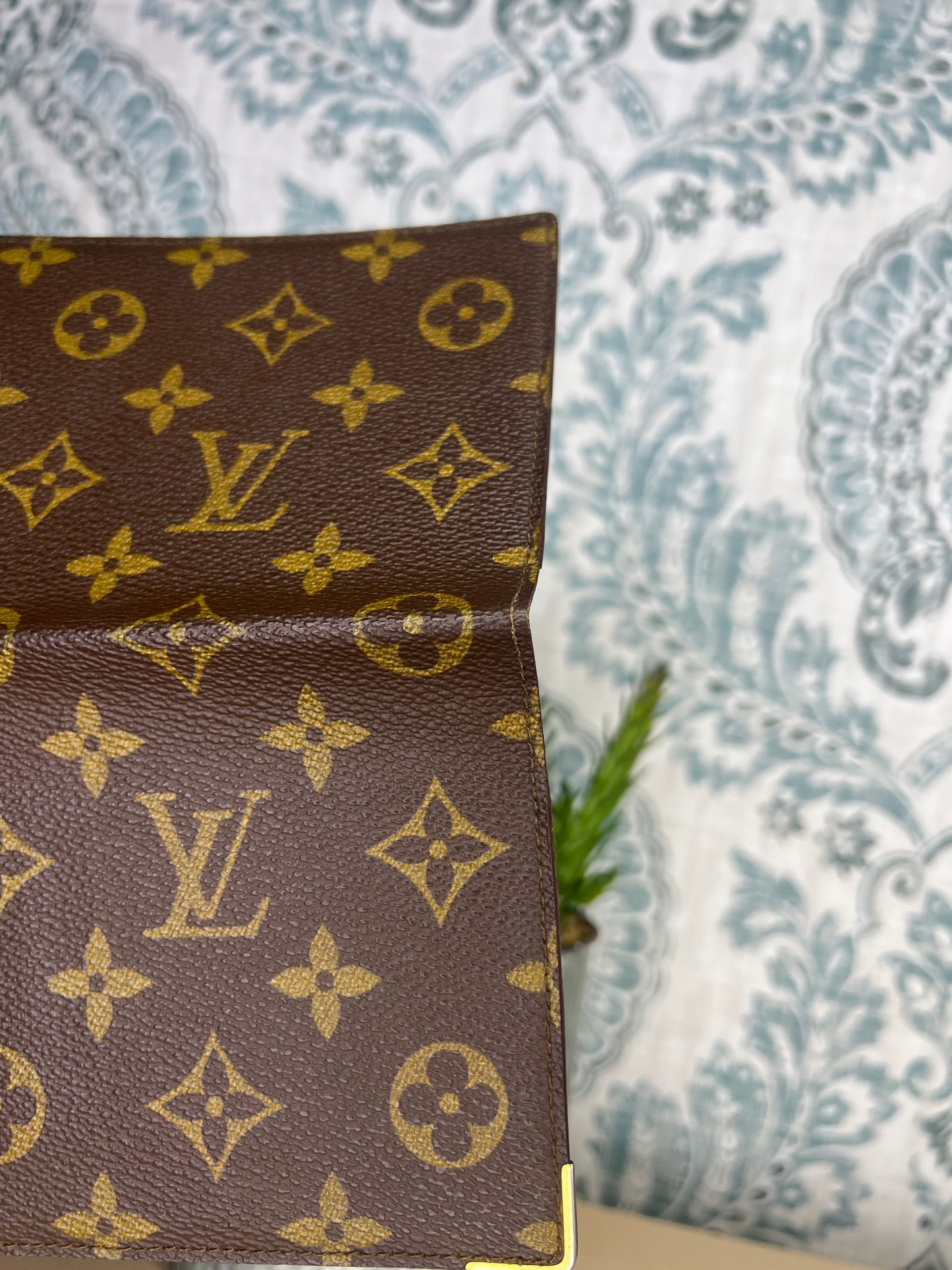 Louis Vuitton Monogram Horizontal Checkbook Holder