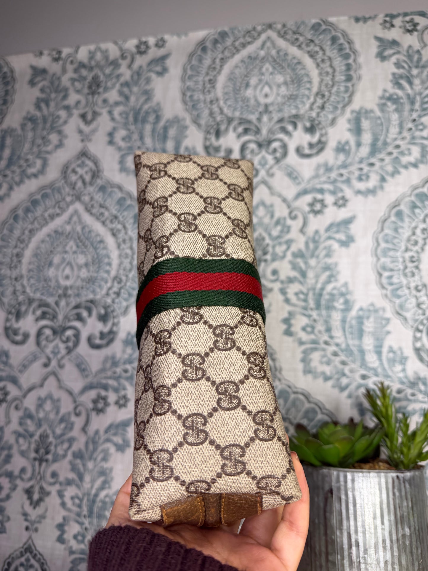 Gucci Supreme Sherry Line Cosmetic Pouch
