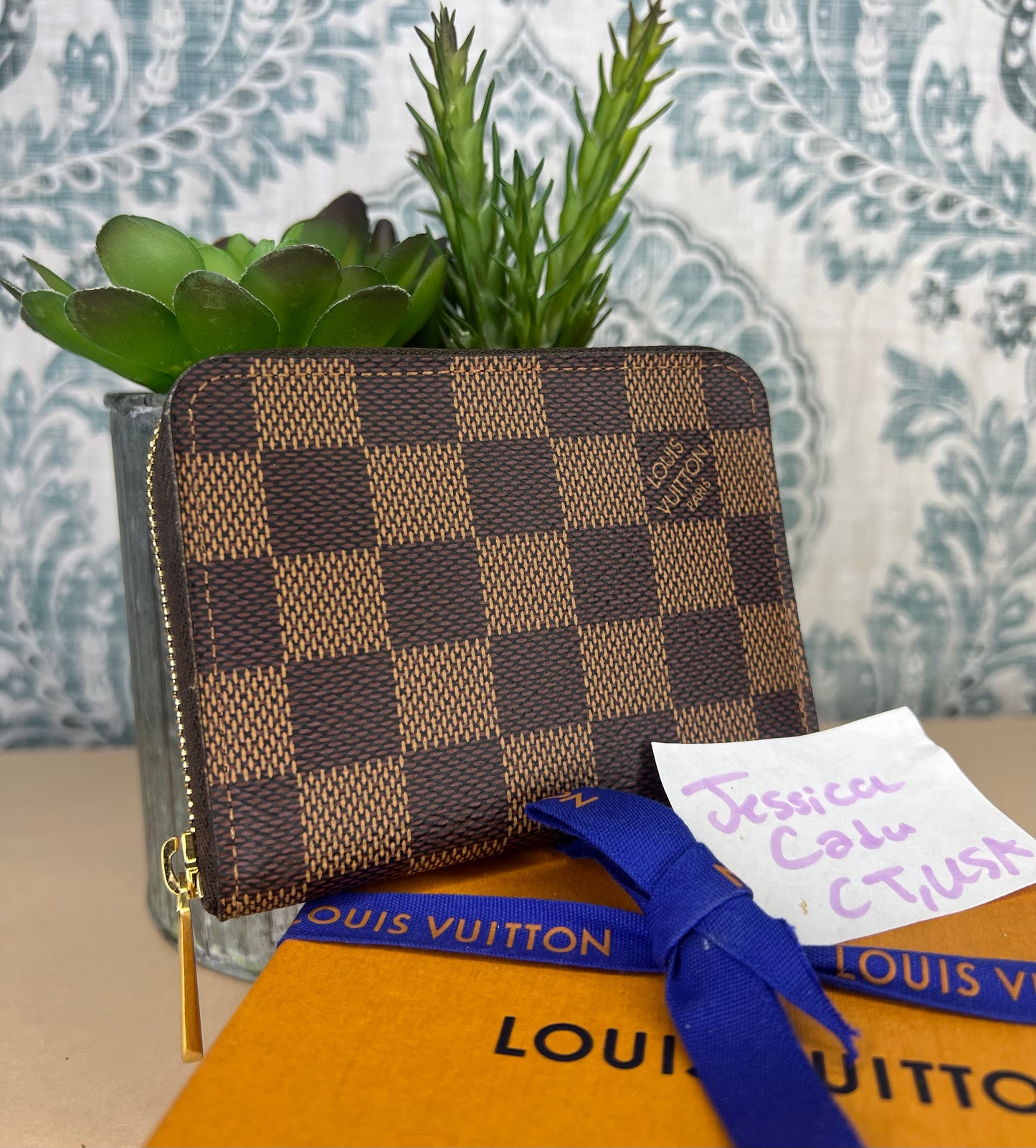 Louis Vuitton Rose Ballerine Zippy Compact Wallet