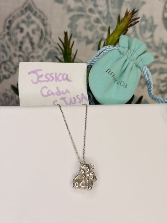 Tiffany & Co. Teddy Bear Necklace