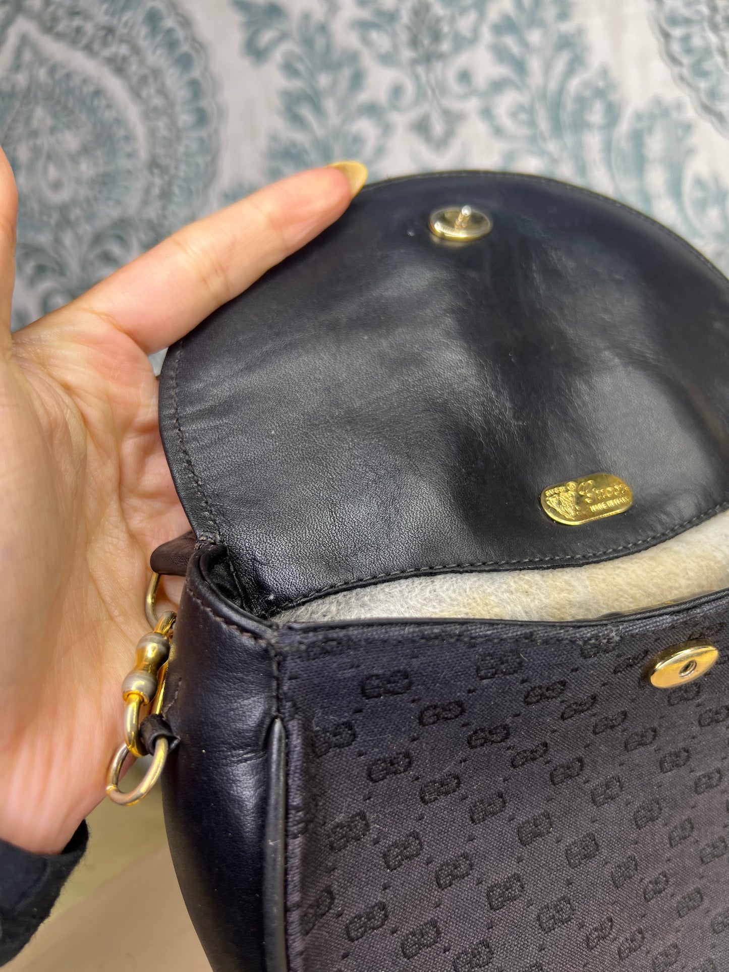 Gucci Vintage Micro GG Crossbody