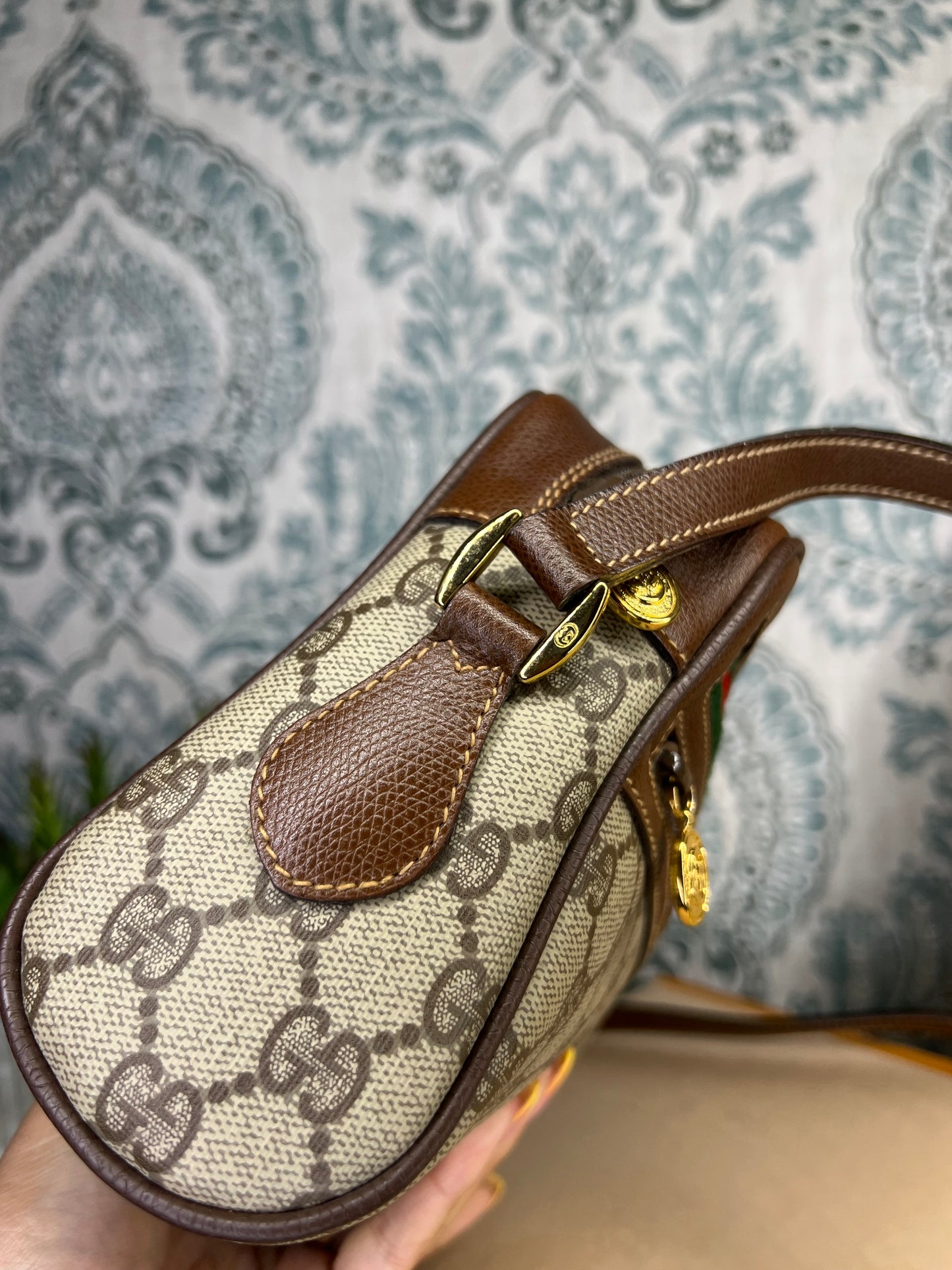 GG Vintage Supreme Sherry Line Crossbody