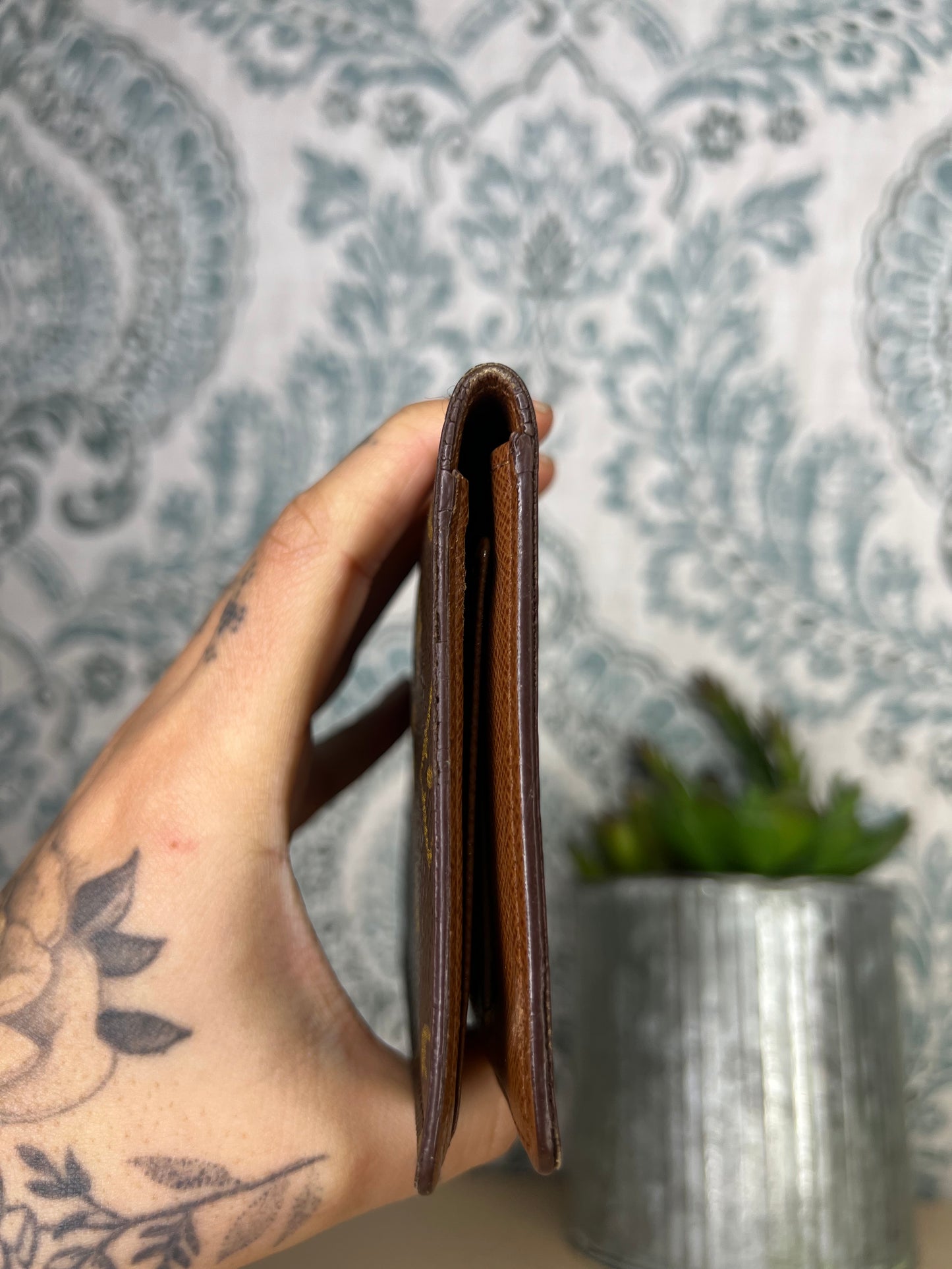 Louis Vuitton Monogram Porte Valeur Long Wallet #1