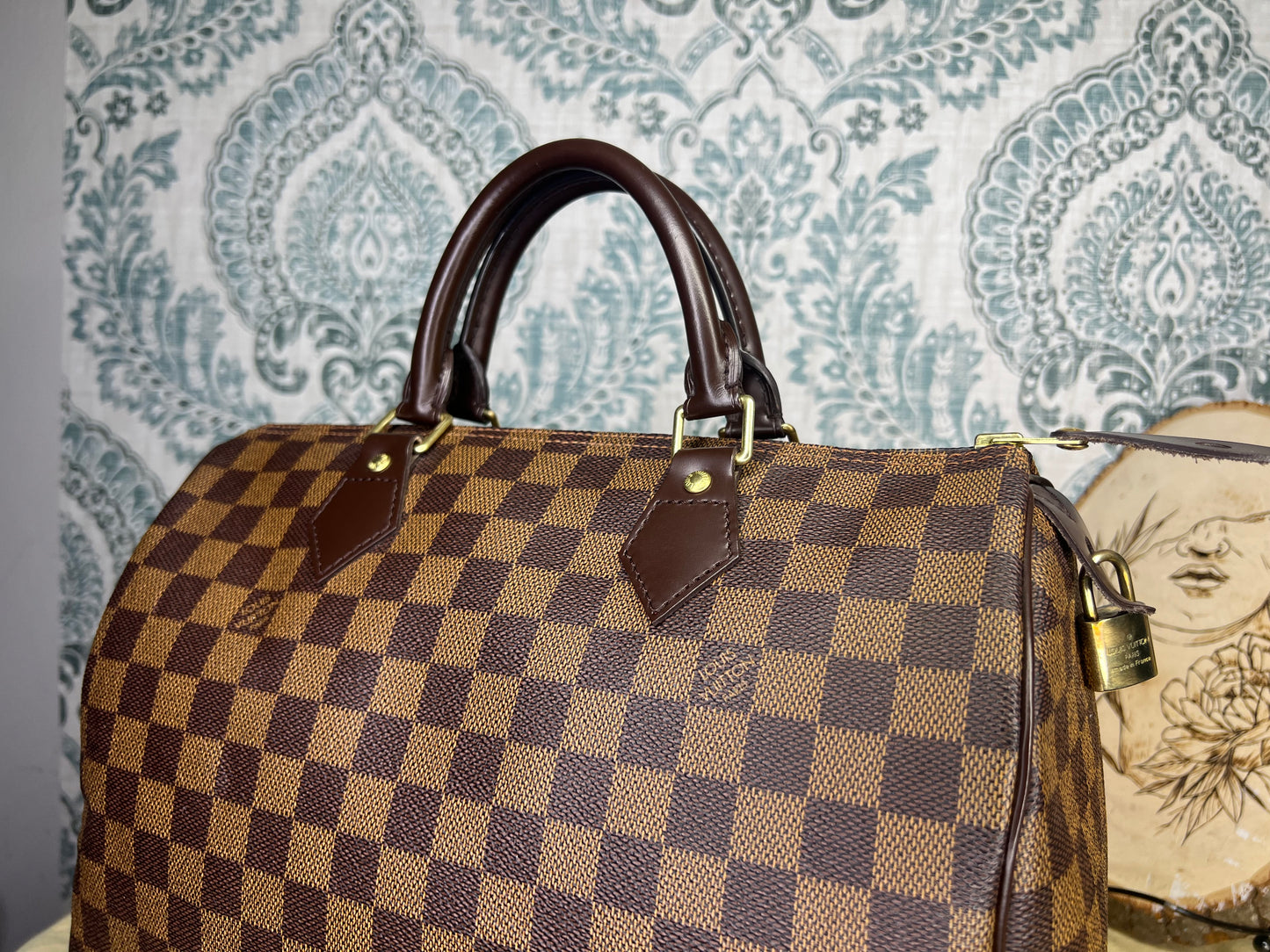 Louis Vuitton Speedy 30 Damier Ebene