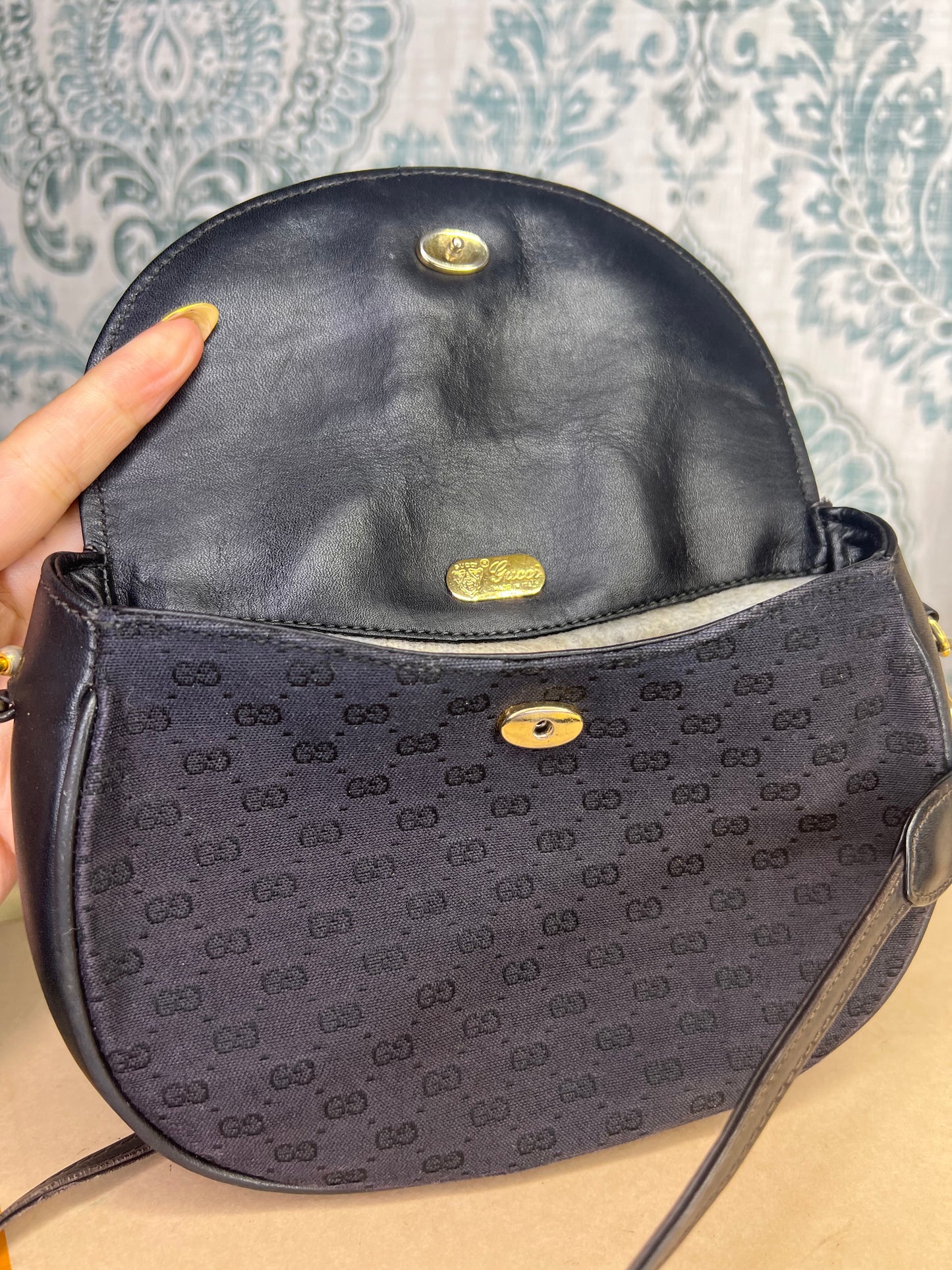 Gucci Vintage Micro GG Crossbody