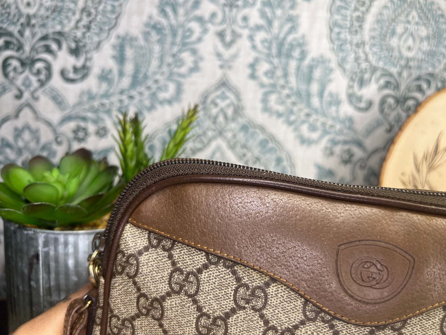 Gucci Supreme Vintage Purse