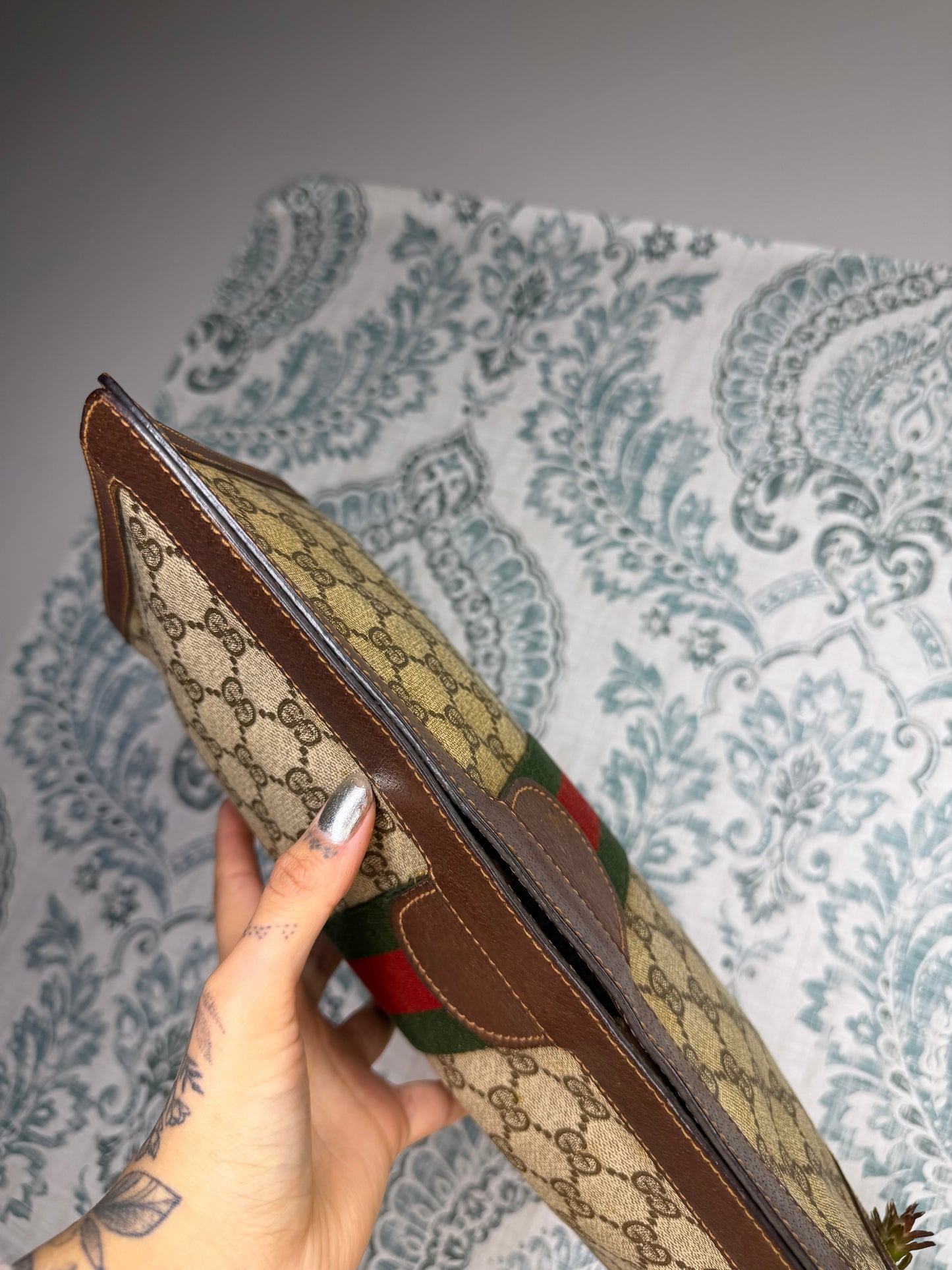 Gucci Supreme Sherry Line Clutch #1 (Parfums)