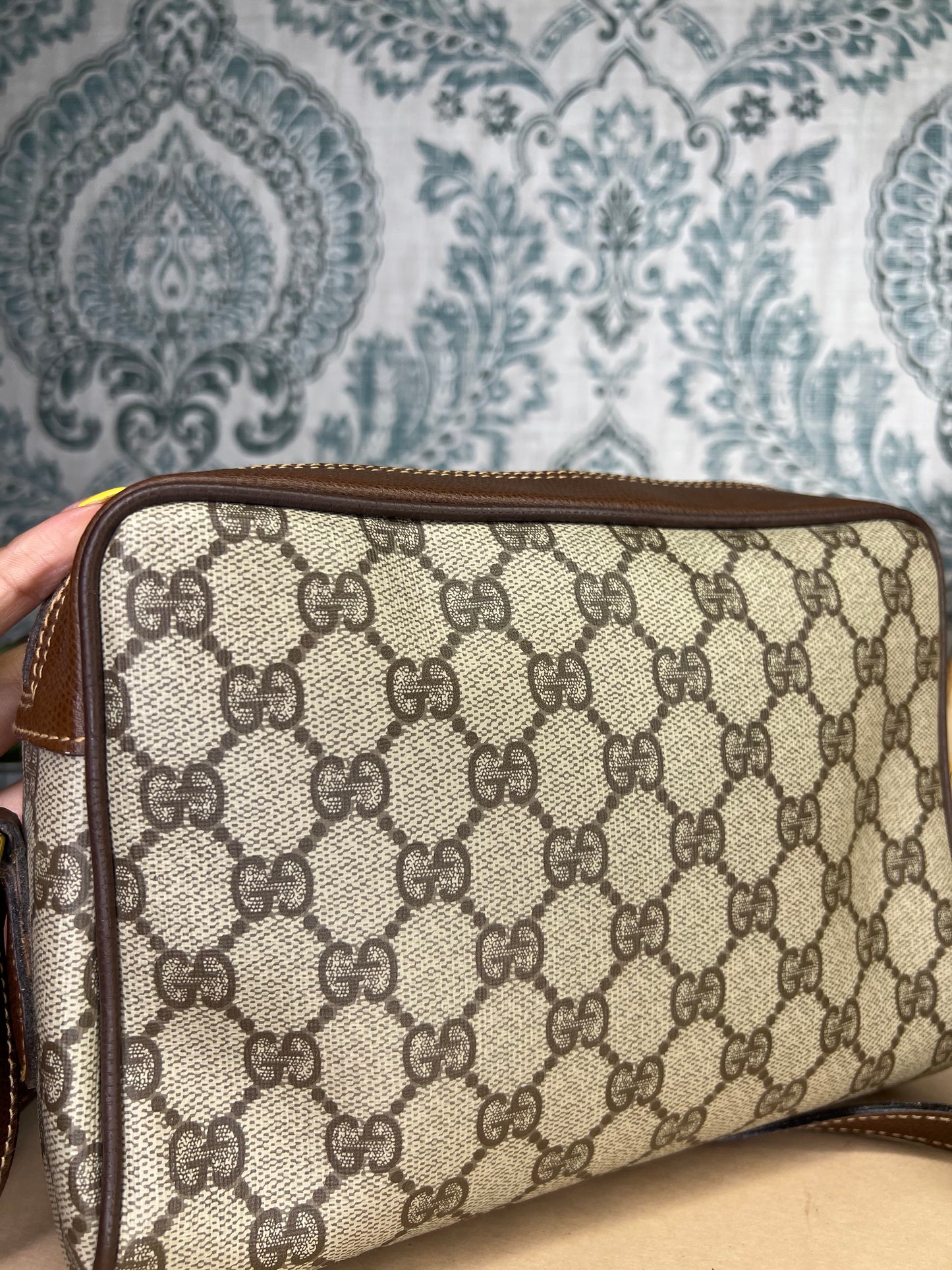 GG Vintage Supreme Sherry Line Crossbody