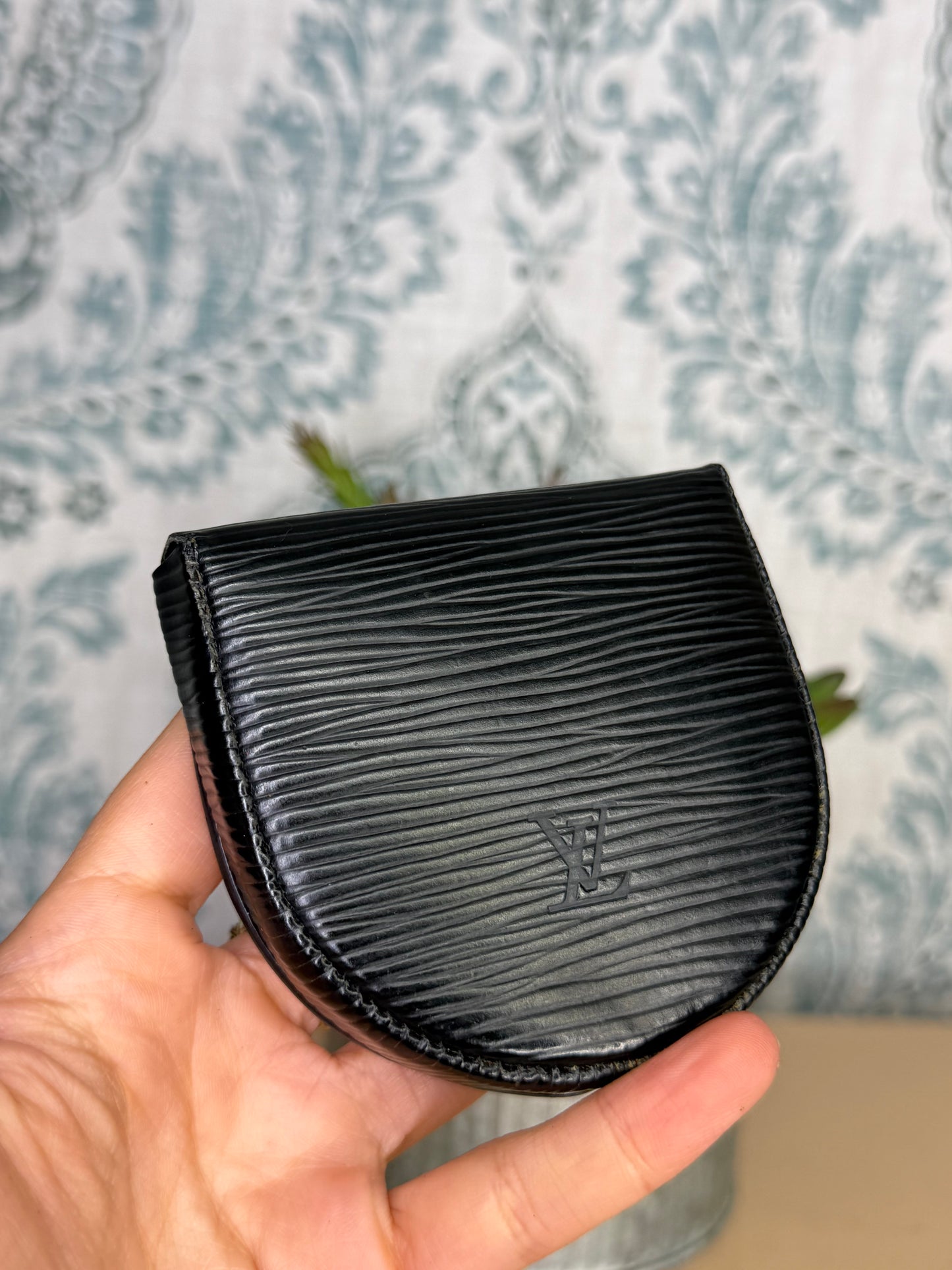 Louis Vuitton Epi Coin Purse Black