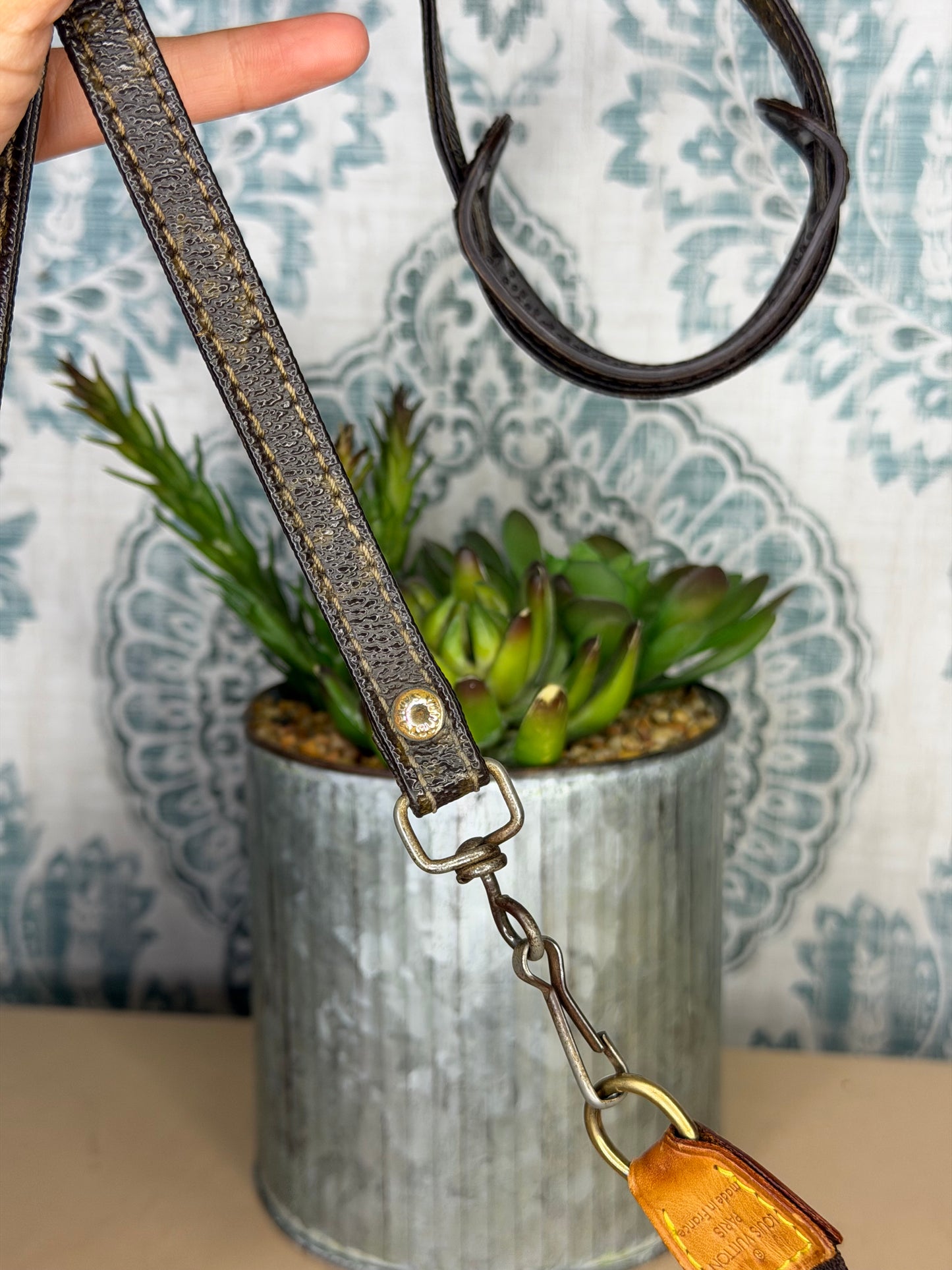 Louis Vuitton Pochette Accessories with Monogram Strap #2