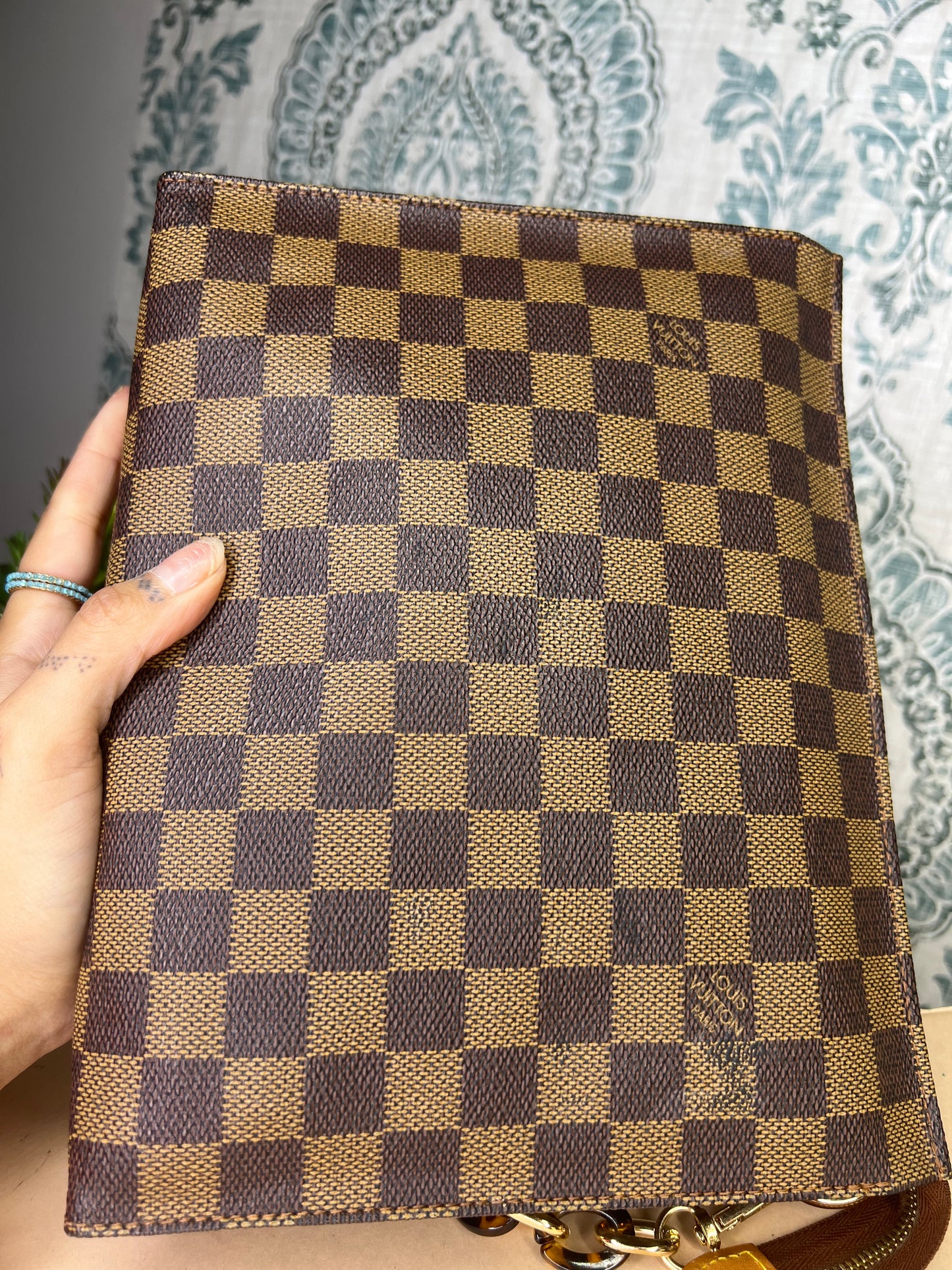 Louis Vuitton Damier Ebene Centainaire Limited Edition Toiletry 26