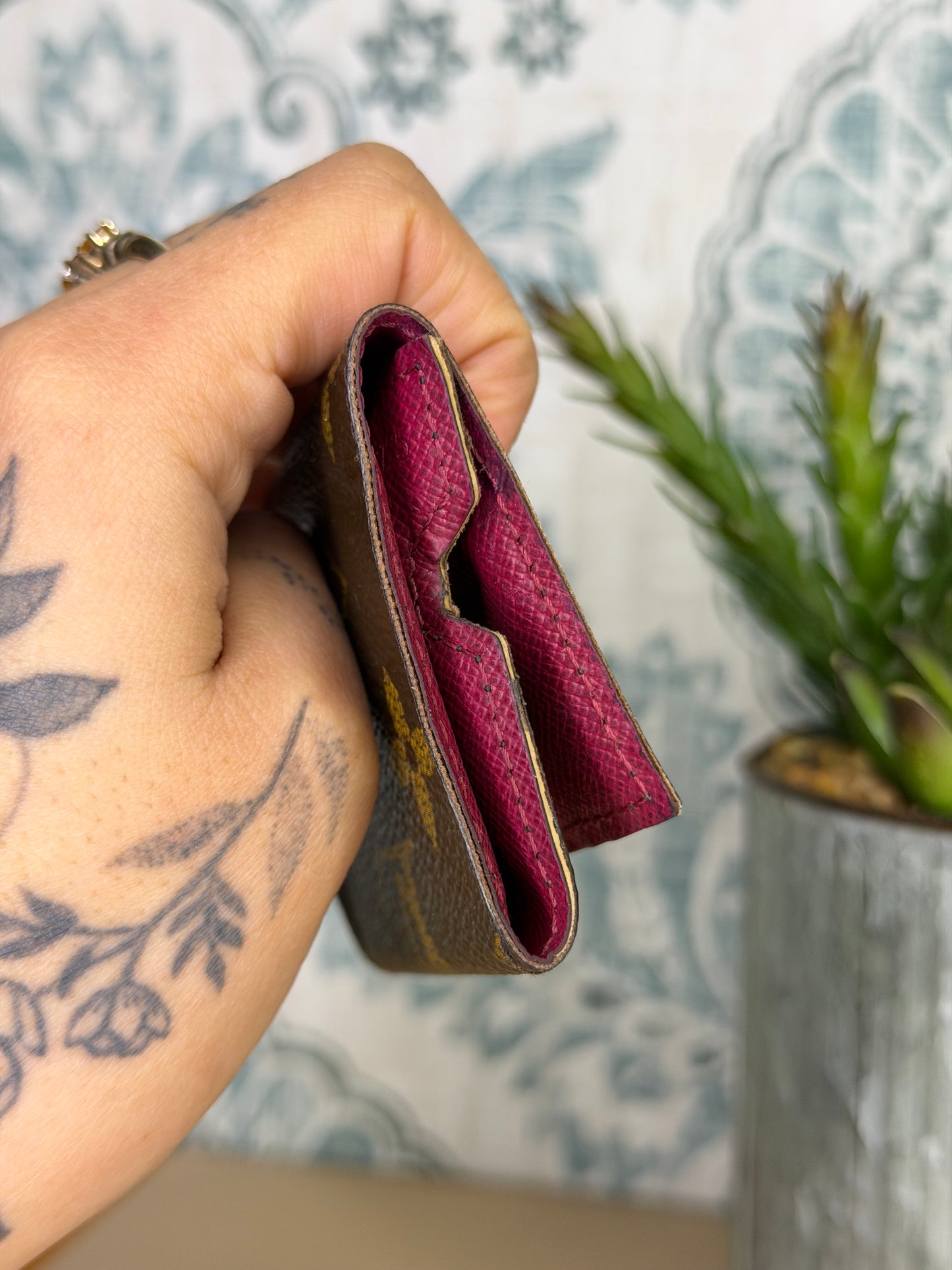 Louis Vuitton Wired Earphone Case Fuschia