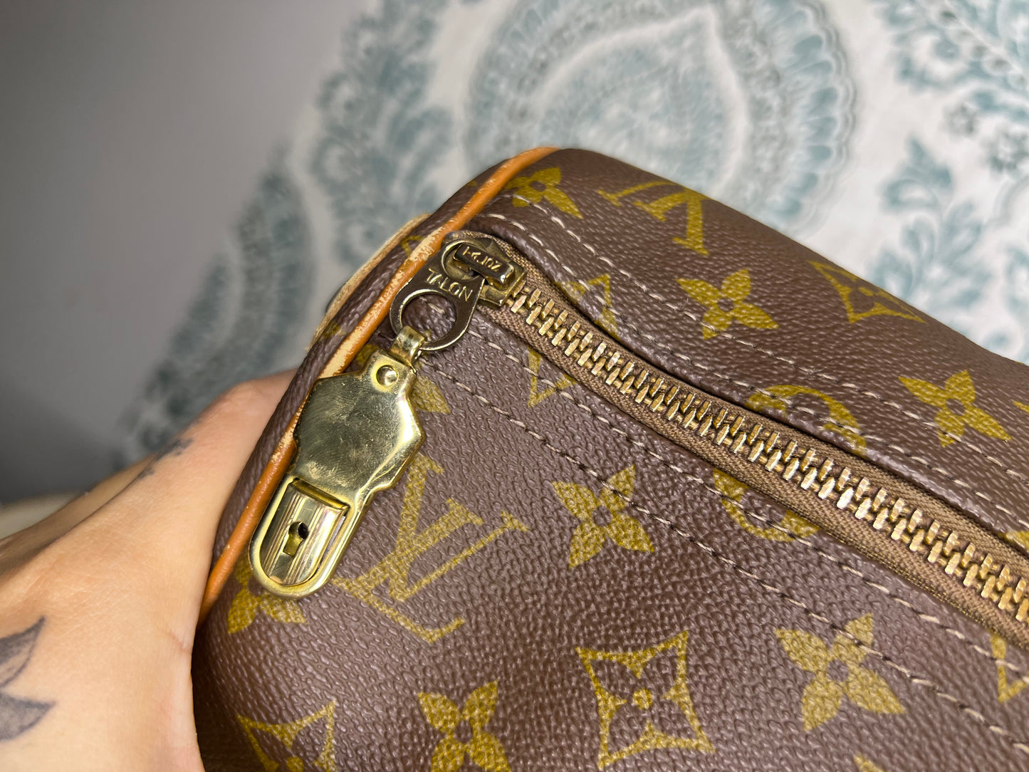 Louis Vuitton French Company Keepall 45 Bon Voyage Bazaar Beverly Hills