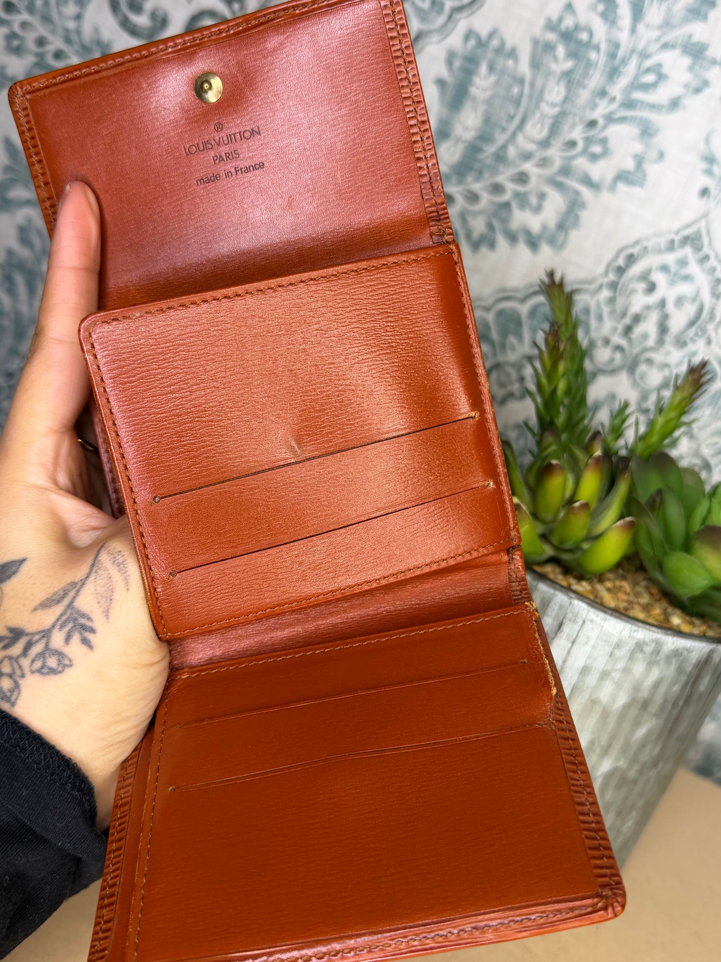 Louis Vuitton EPI Elise Wallet