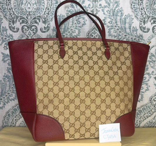 Gucci Medium Bree Zippered Tote