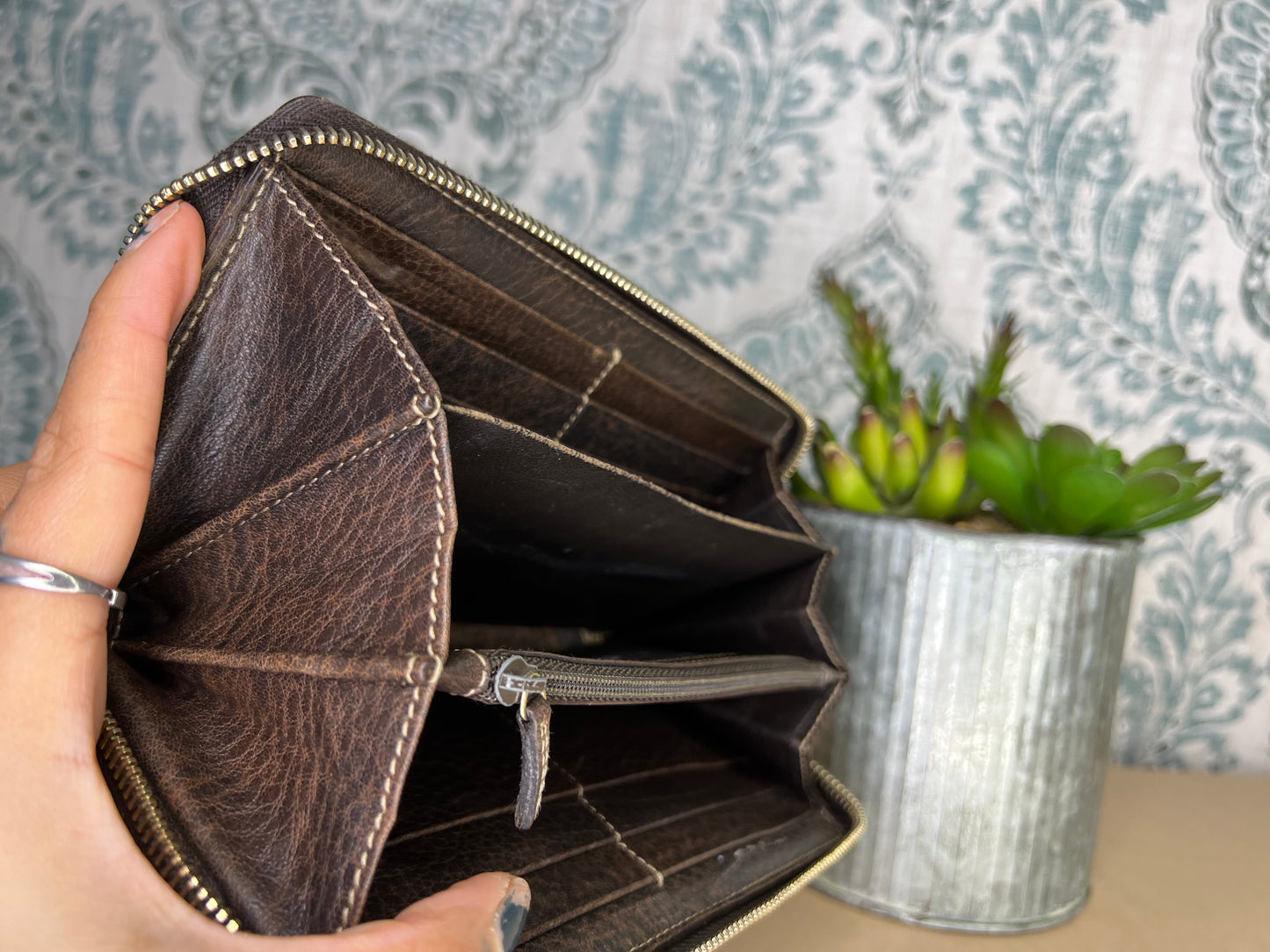 Gucci Bamboo Canvas Wallet