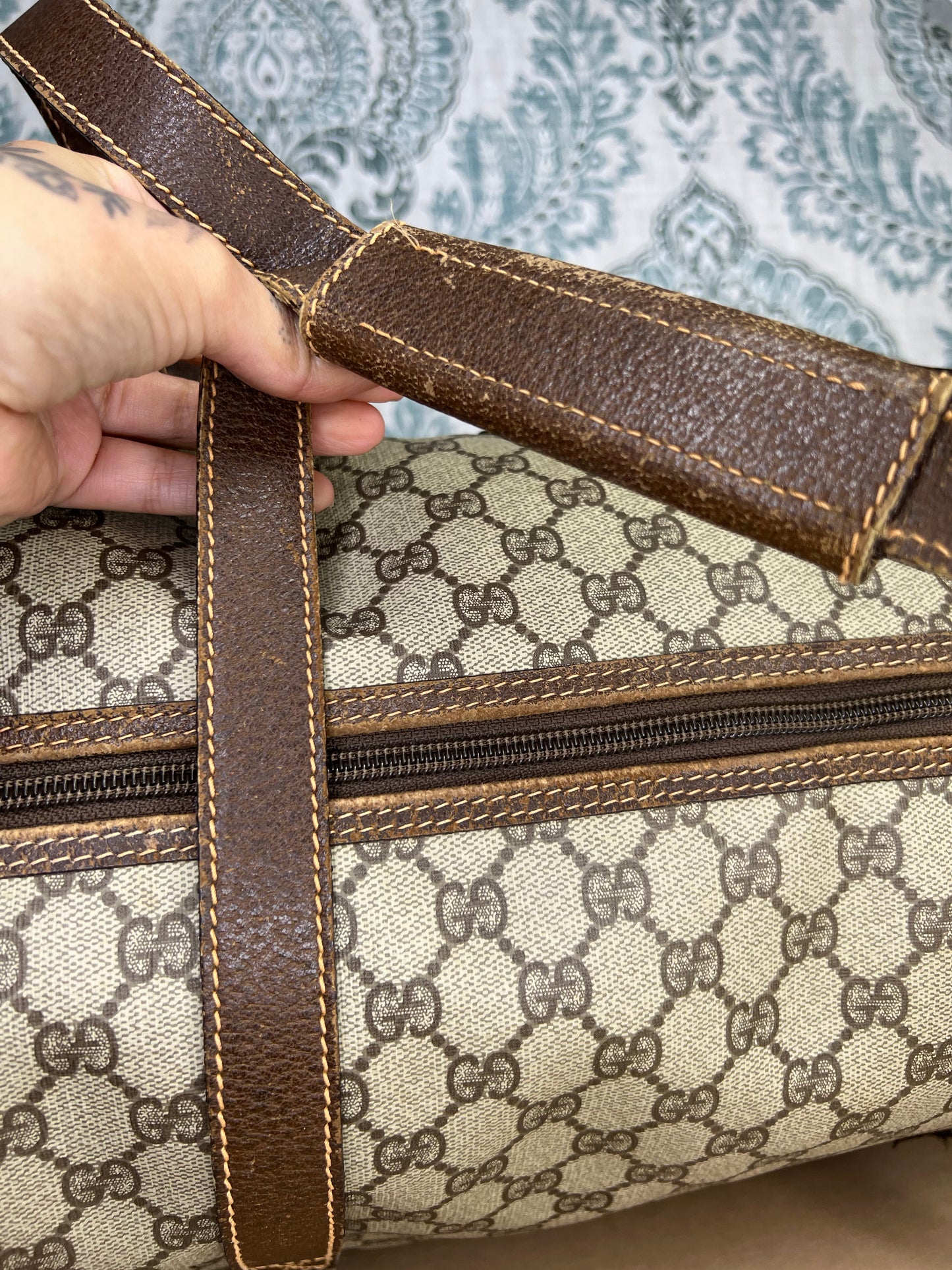 Gucci Supreme Weekender Duffle Bag