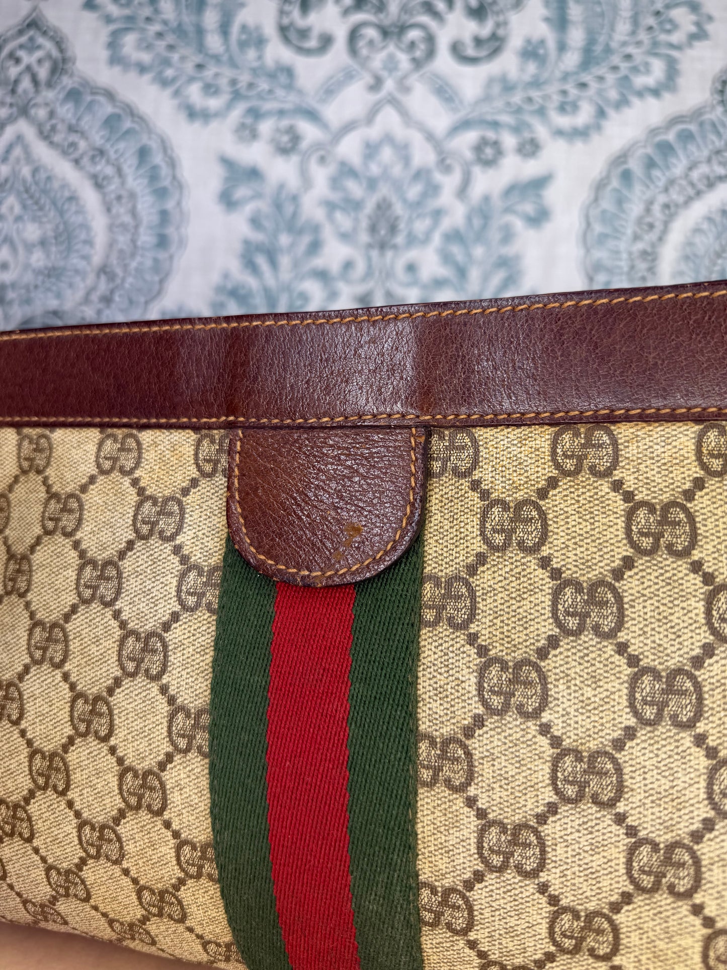 Gucci Supreme Sherry Line Clutch #1 (Parfums)