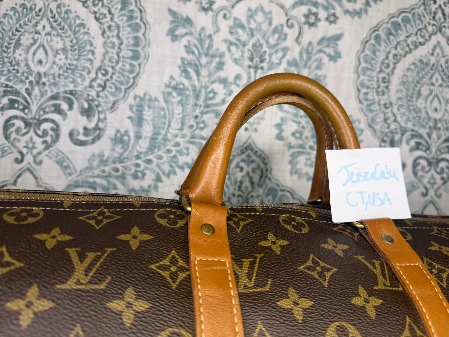 Louis Vuitton French Company Keepall 55