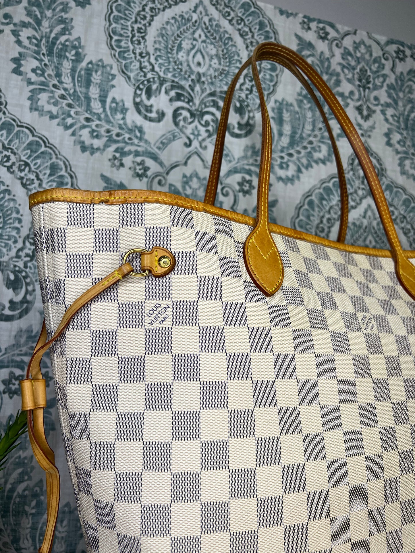 Louis Vuitton Neverfull MM Damier Azur