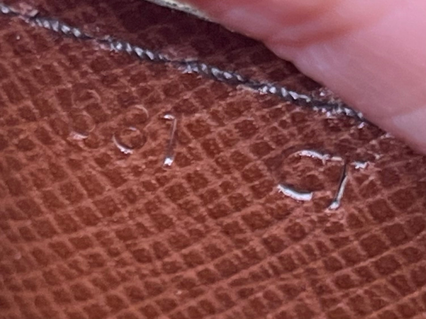 Louis Vuitton Monogram Vintage Vertical Wallet