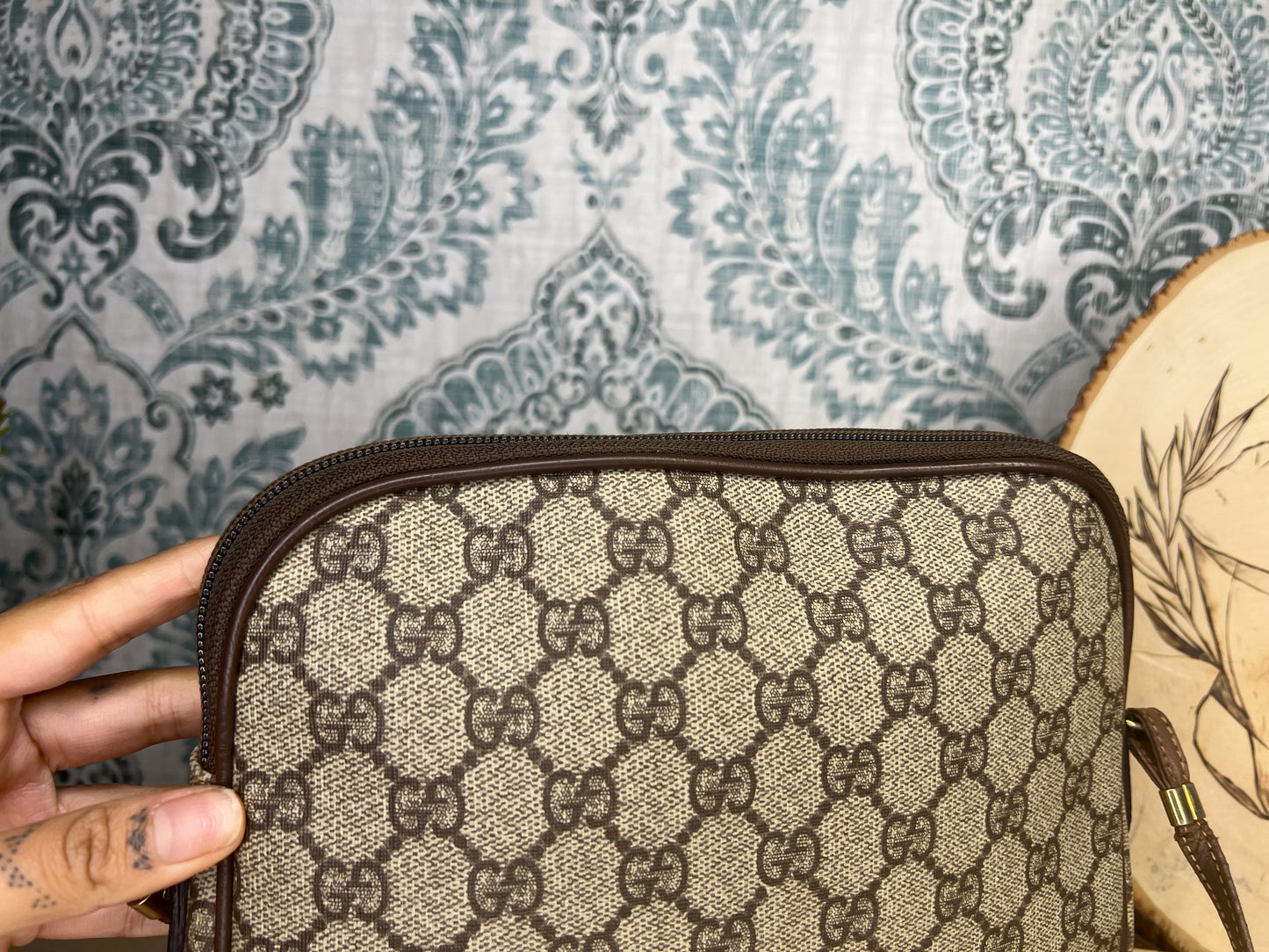 Gucci Supreme Vintage Purse