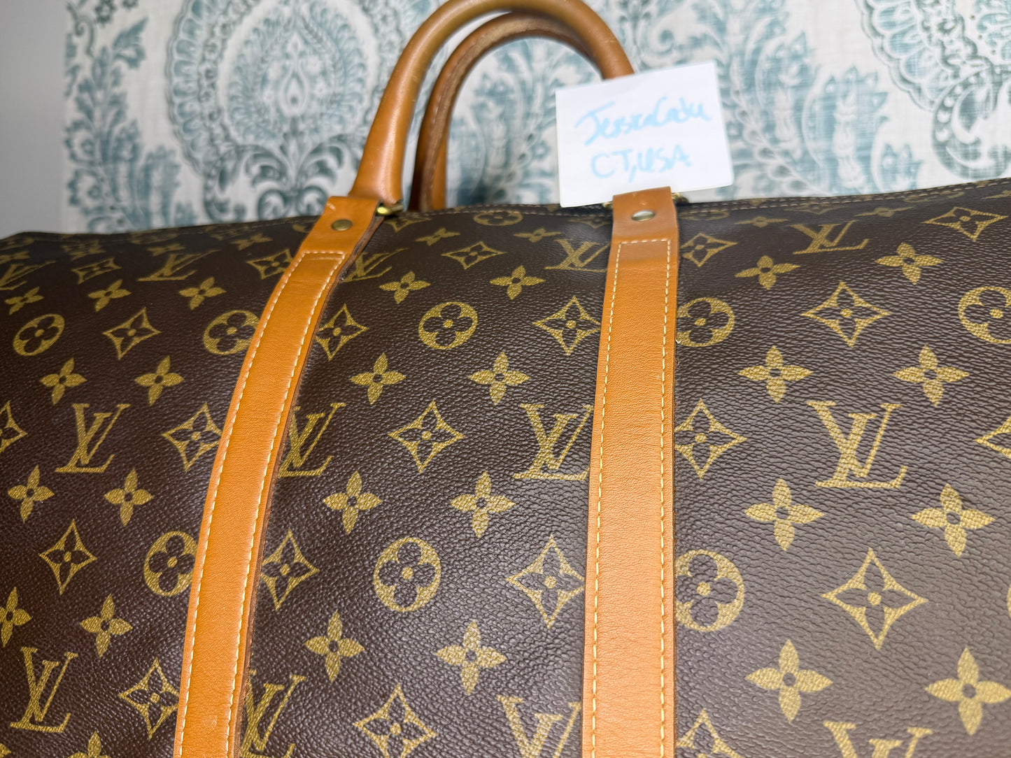 Louis Vuitton French Company Keepall 55