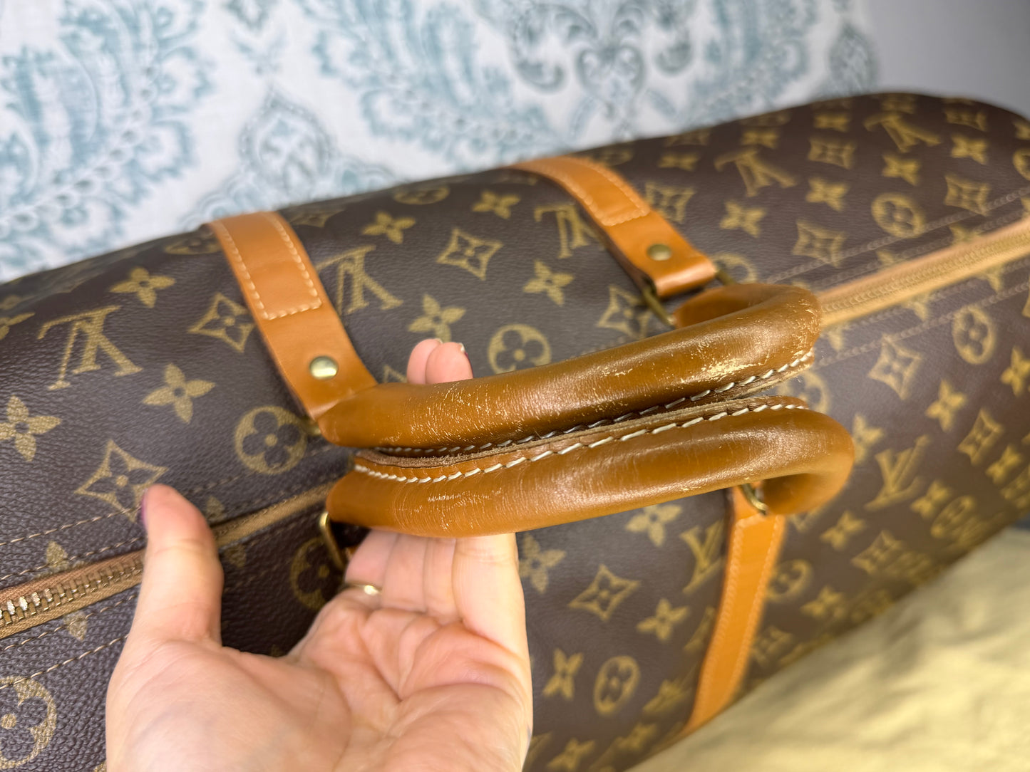 Louis Vuitton French Company Keepall 55