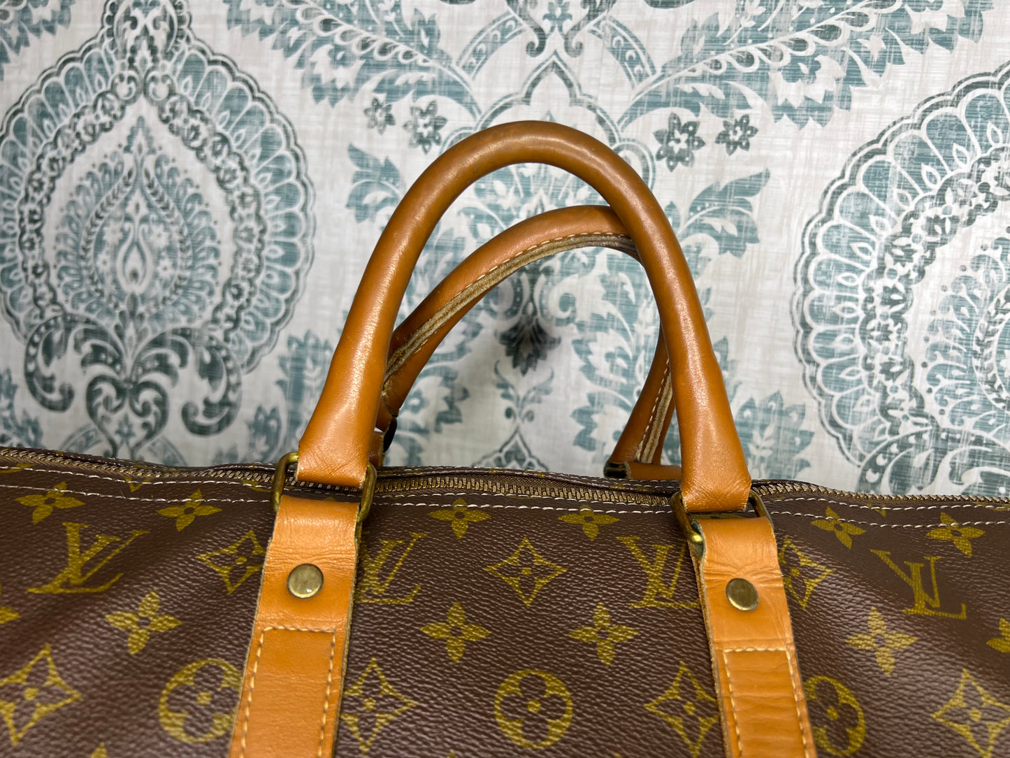 Louis Vuitton French Company Keepall 45 Bon Voyage Bazaar Beverly Hills