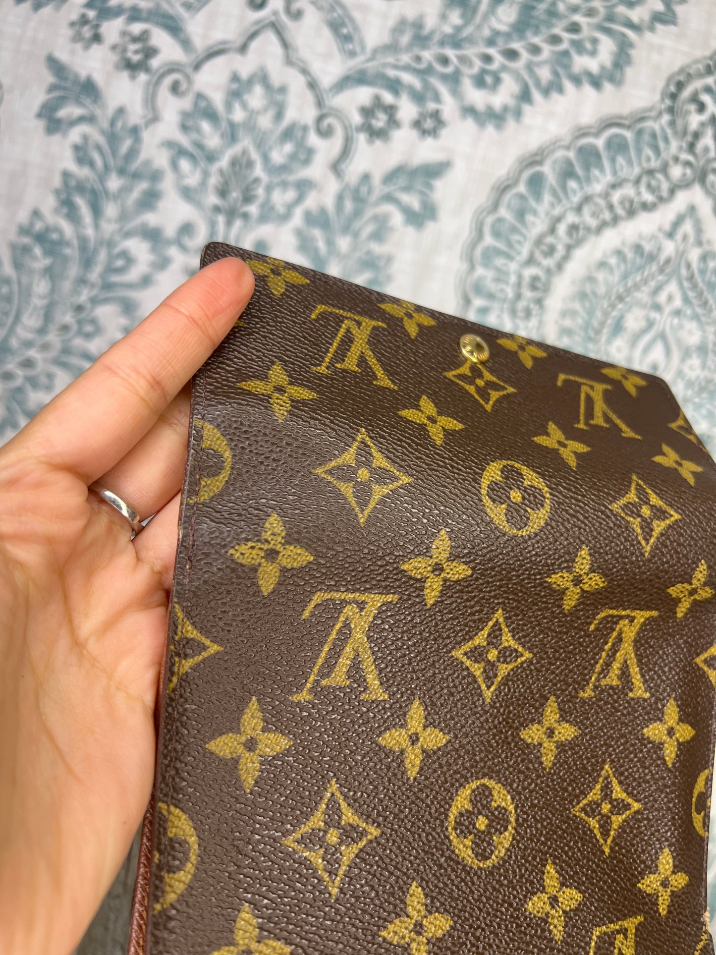 Louis Vuitton Monogram Passport Trifold Wallet #4