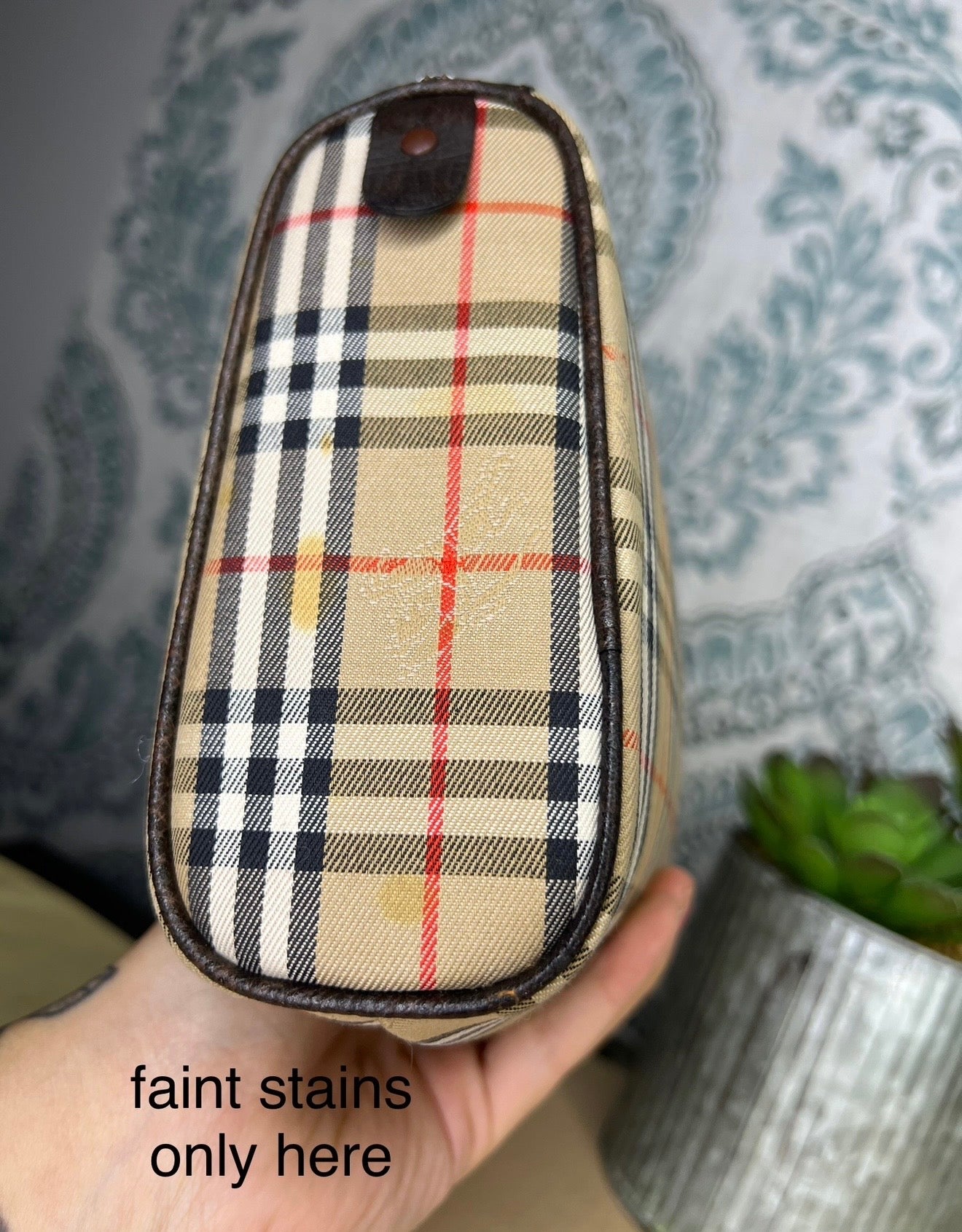 Burberry Nova Check Clutch