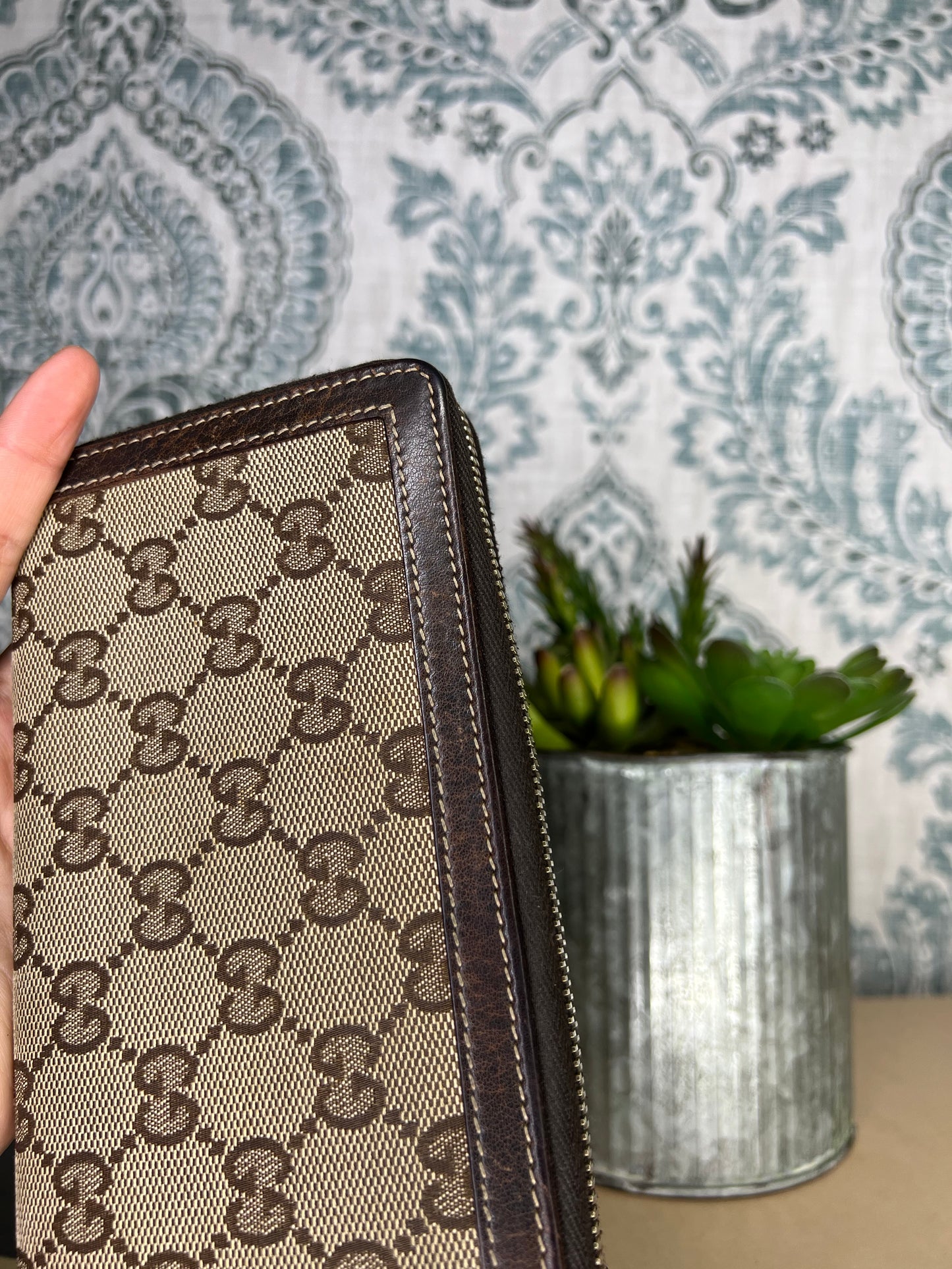 Gucci Bamboo Canvas Wallet