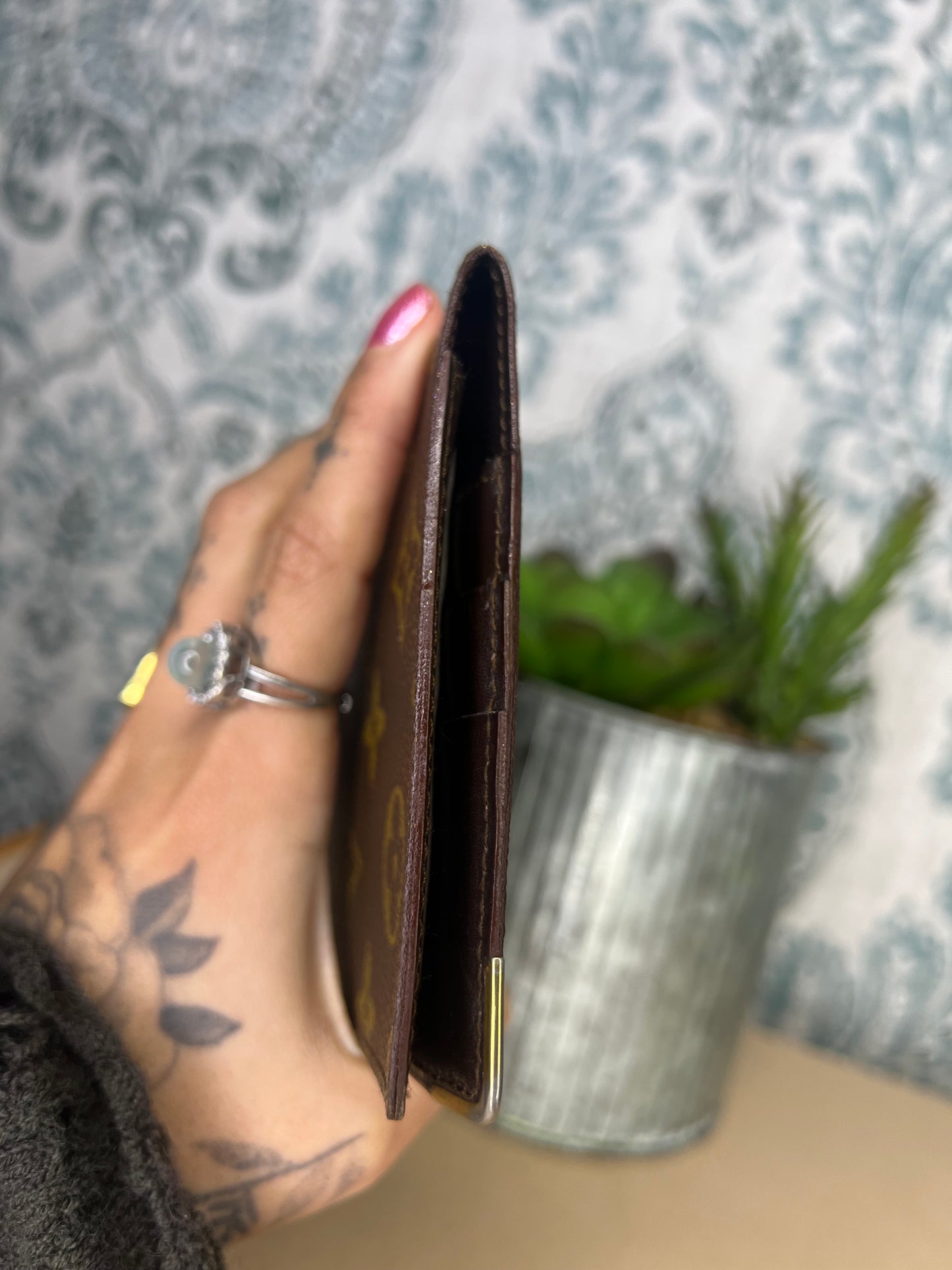 Louis Vuitton Monogram Horizontal Checkbook Holder