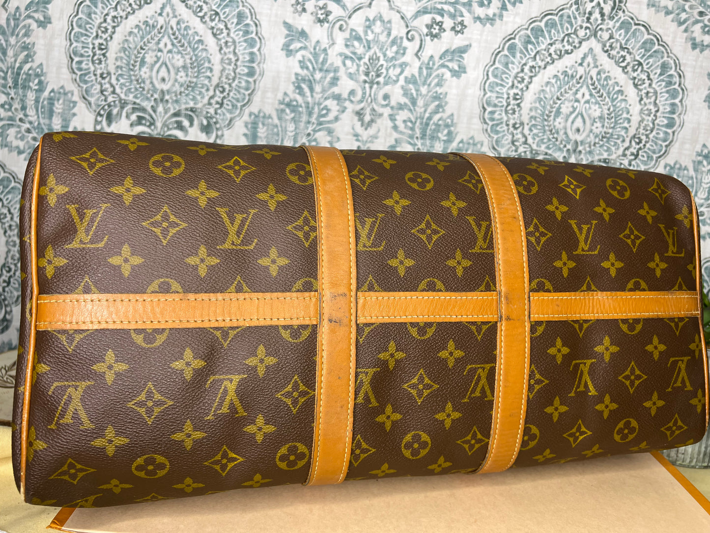 Louis Vuitton French Company Keepall 45 Bon Voyage Bazaar Beverly Hills