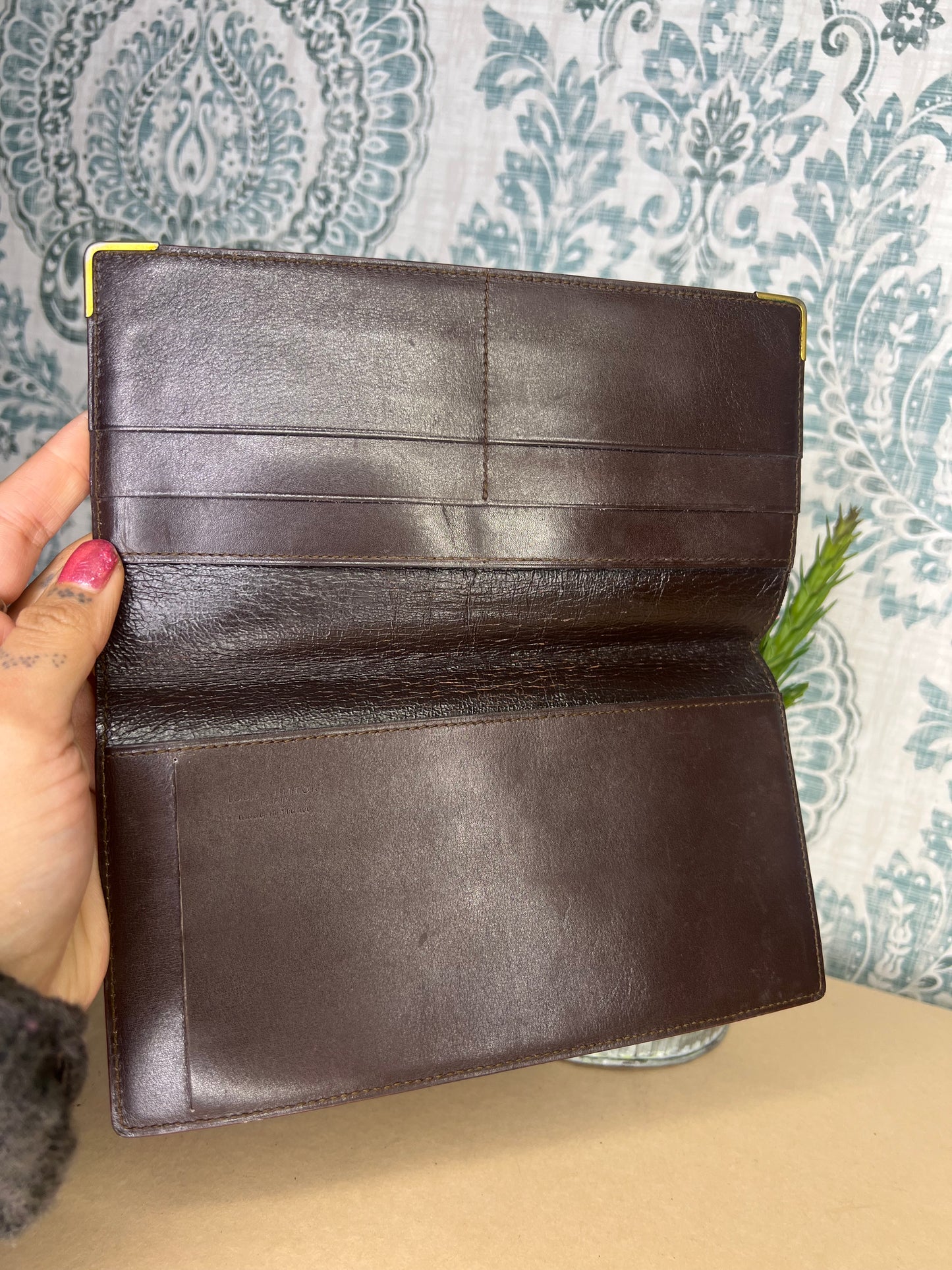 Louis Vuitton Monogram Horizontal Checkbook Holder