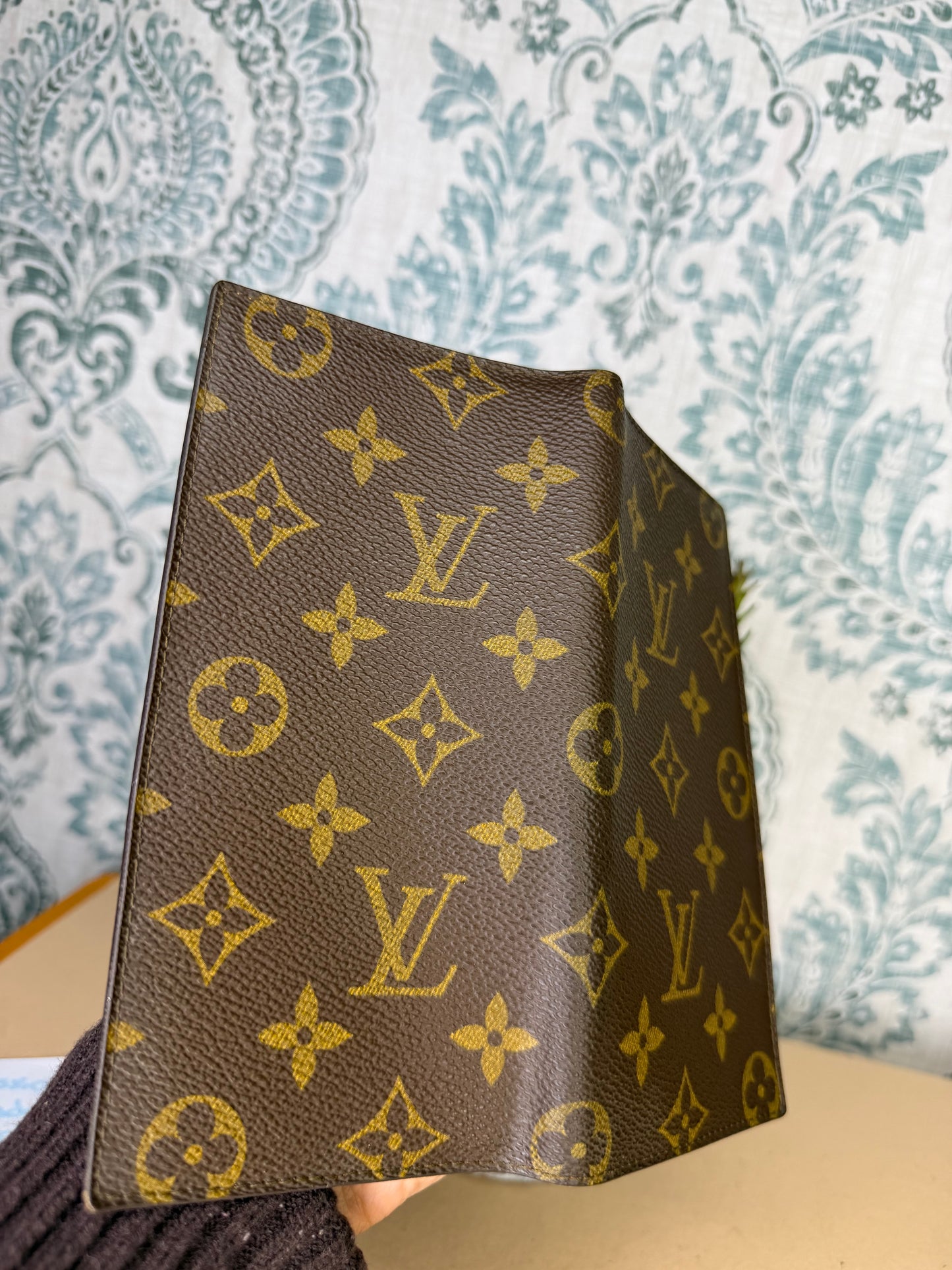 Louis Vuitton Monogram Checkbook Wallet/Cover
