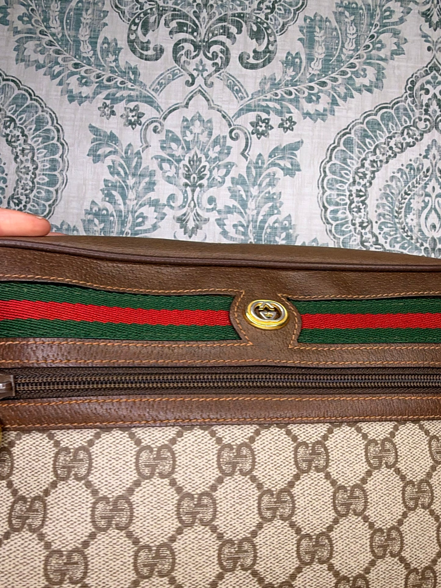 Gucci Vintage Supreme Sherry Line Purse