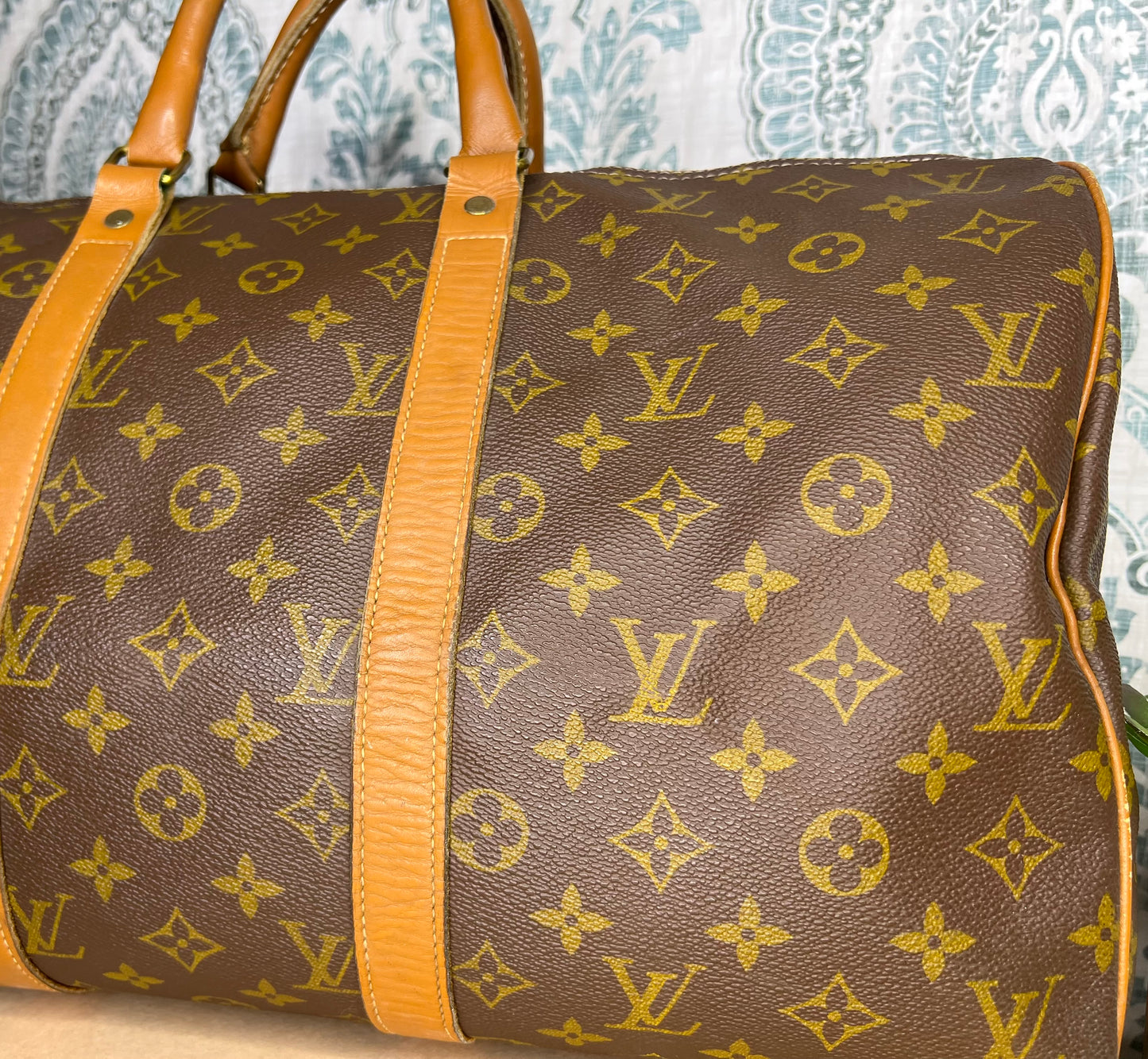 Louis Vuitton French Company Keepall 45 Bon Voyage Bazaar Beverly Hills