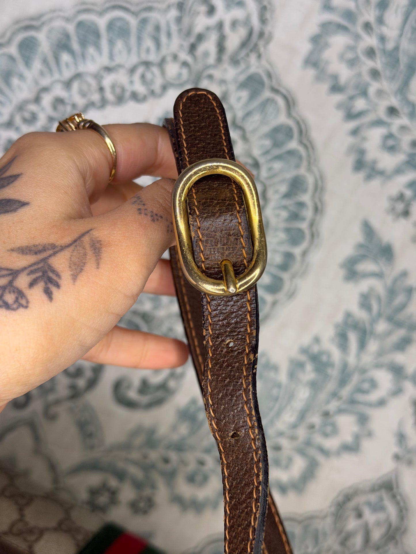 Gucci Vintage Supreme Sherry Line Purse