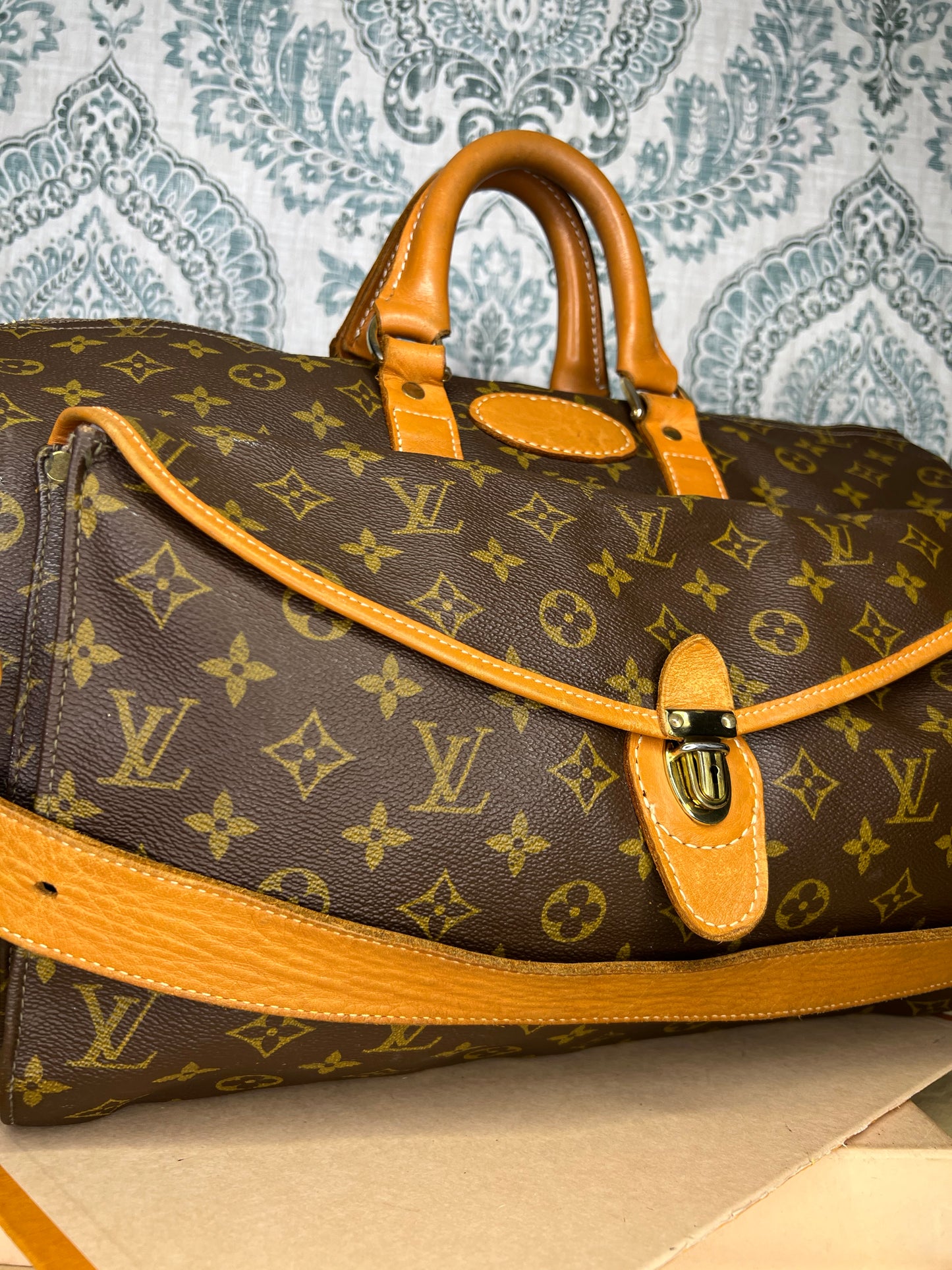 Louis Vuitton French Company Keepall 45 Bandouliere