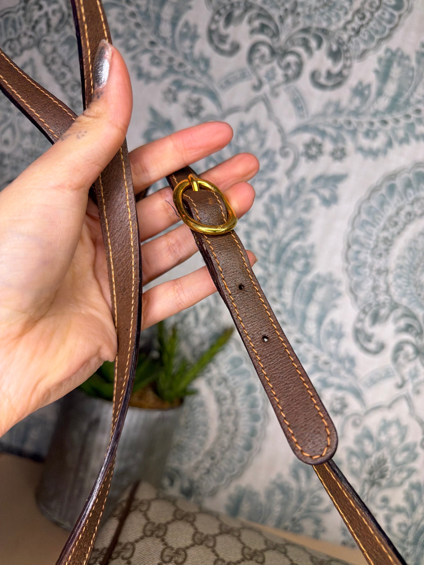 Gucci Vintage Supreme Sherry Line Purse