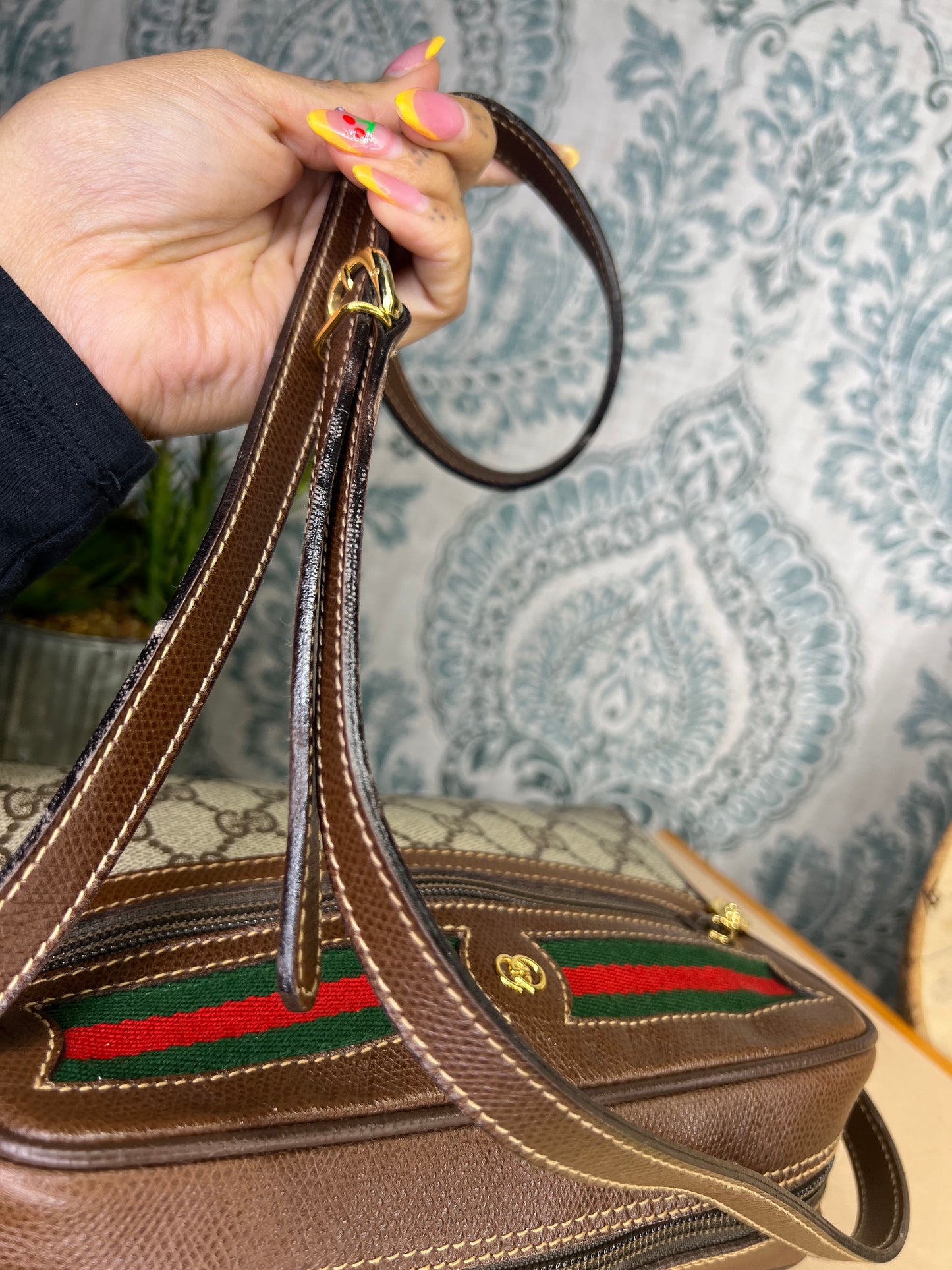 GG Vintage Supreme Sherry Line Crossbody