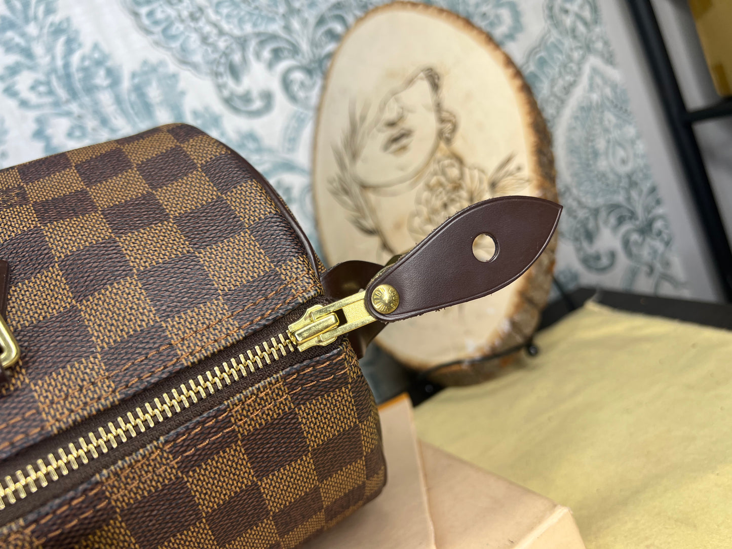 Louis Vuitton Speedy 30 Damier Ebene