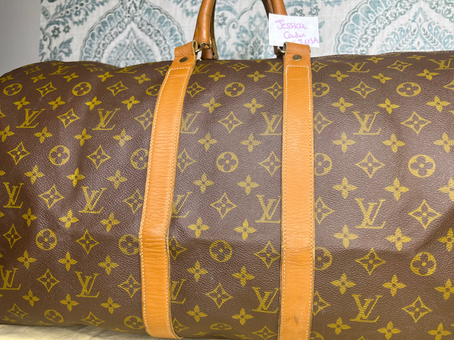 Louis Vuitton French Company Keepall 55 #2