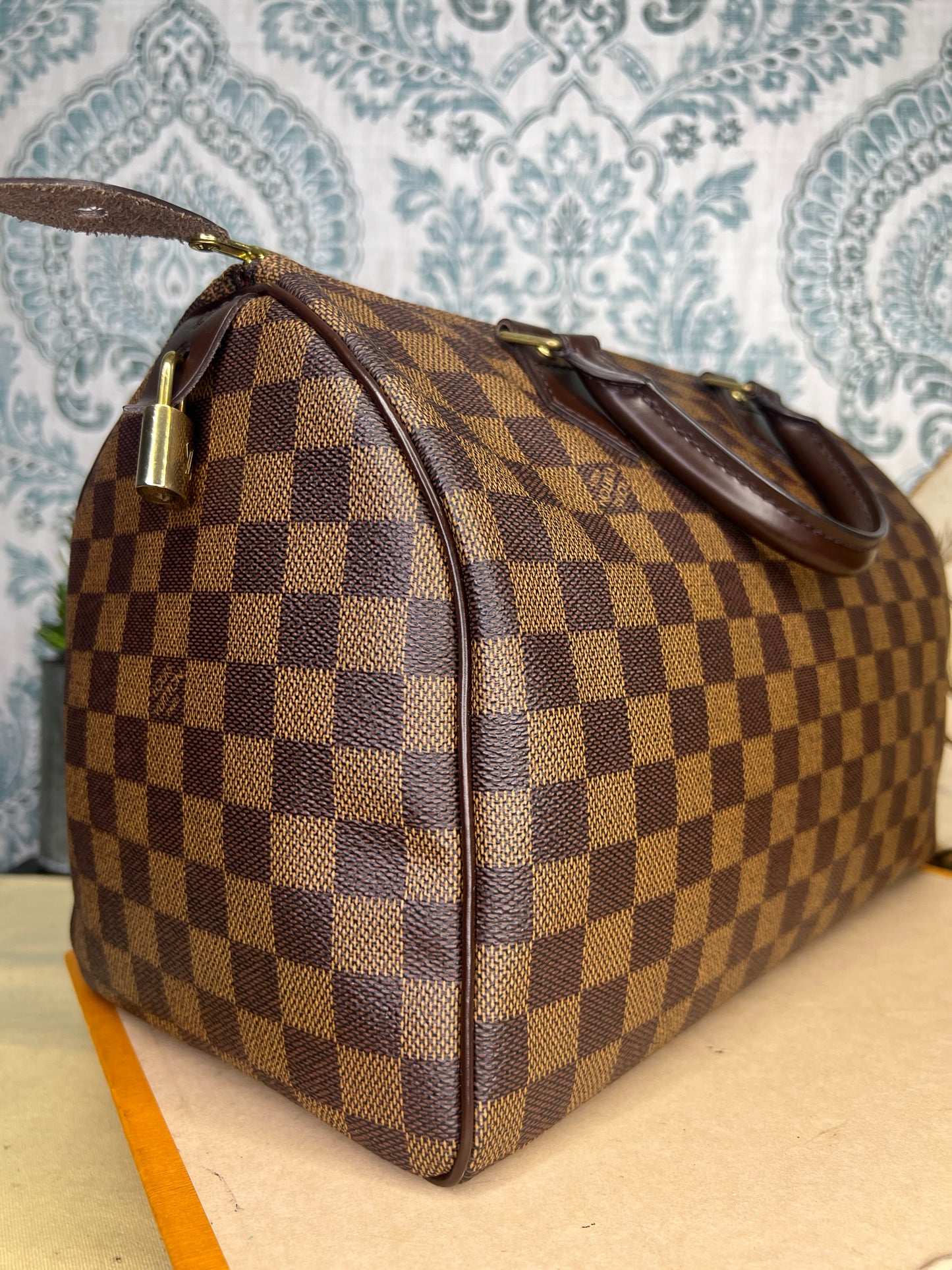 Louis Vuitton Speedy 30 Damier Ebene