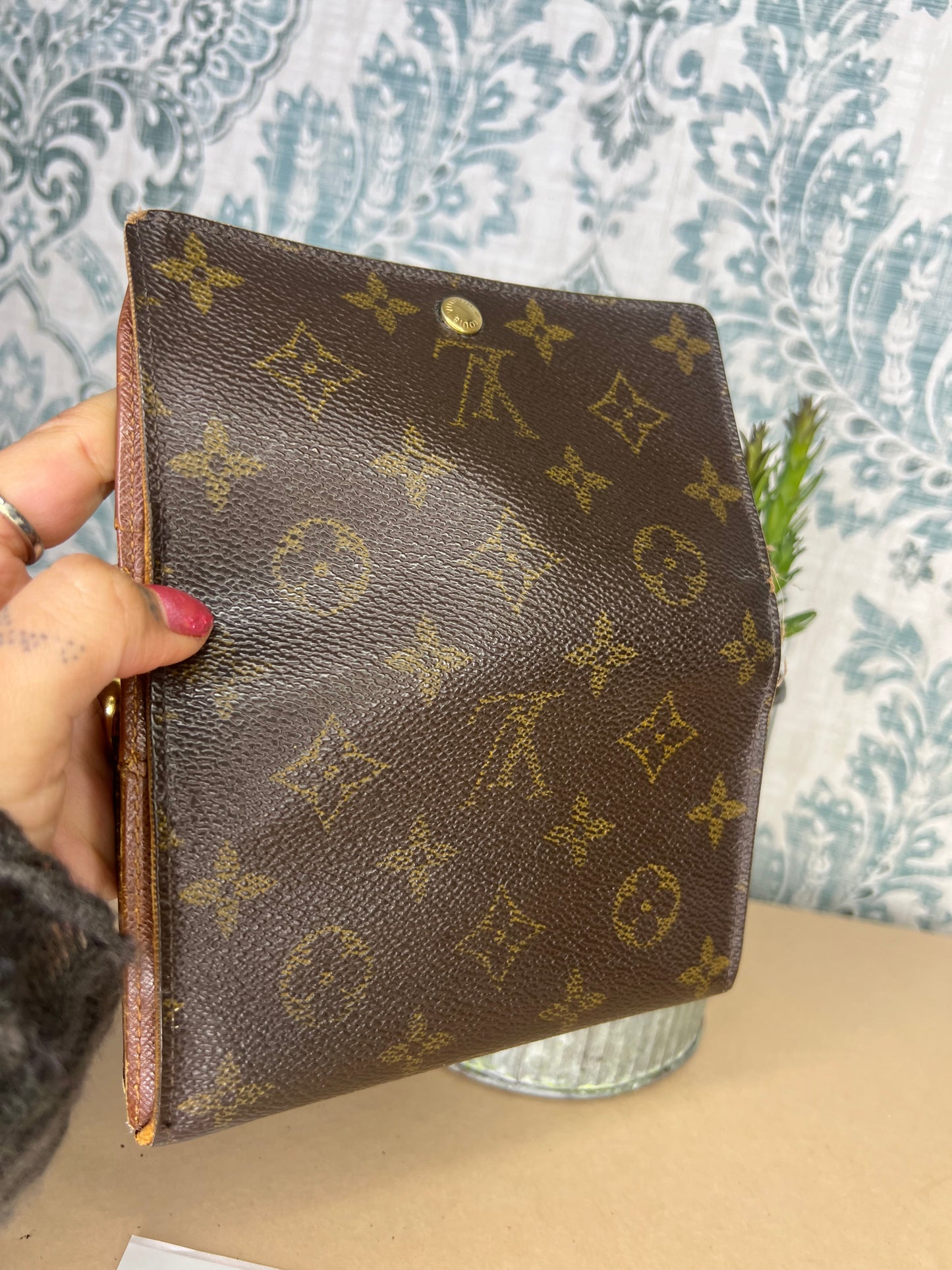 Louis Vuitton Porte Monnaie Tresor Wallet #4